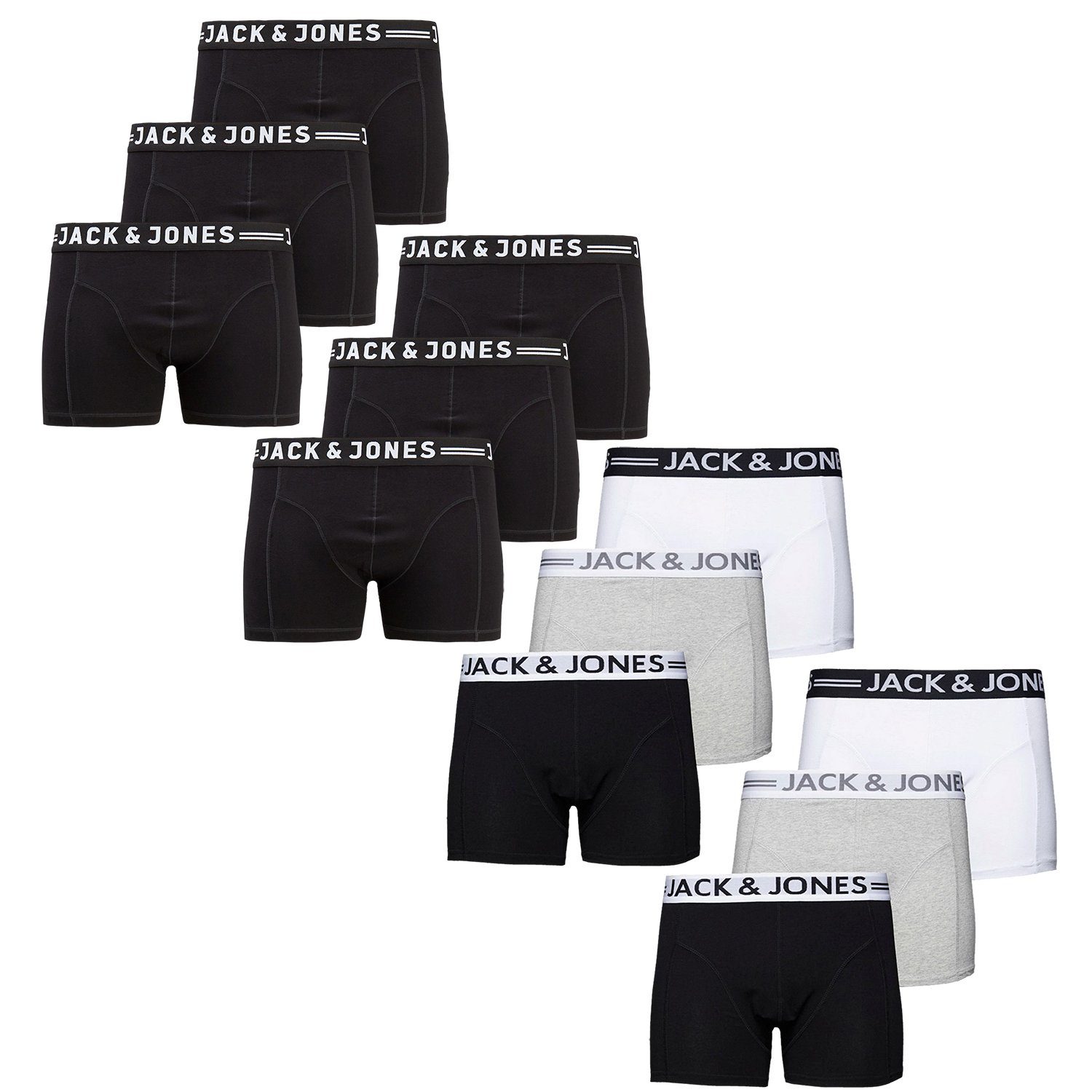 Jack & Jones Boxershorts SENSE 12er günstig online kaufen