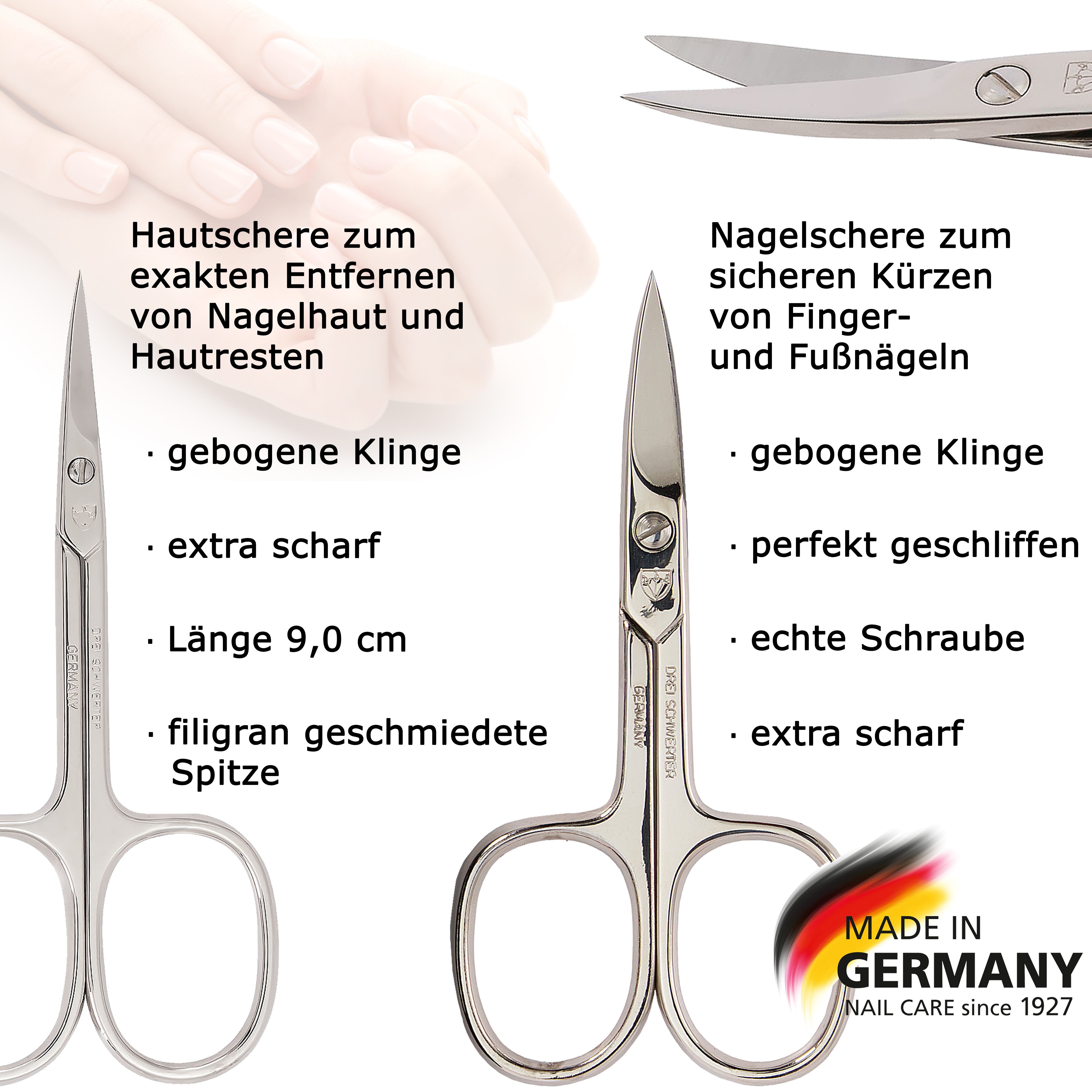 3 SCHWERTER Maniküre-Etui Nagelpflege, Maniküre Set günstig online kaufen