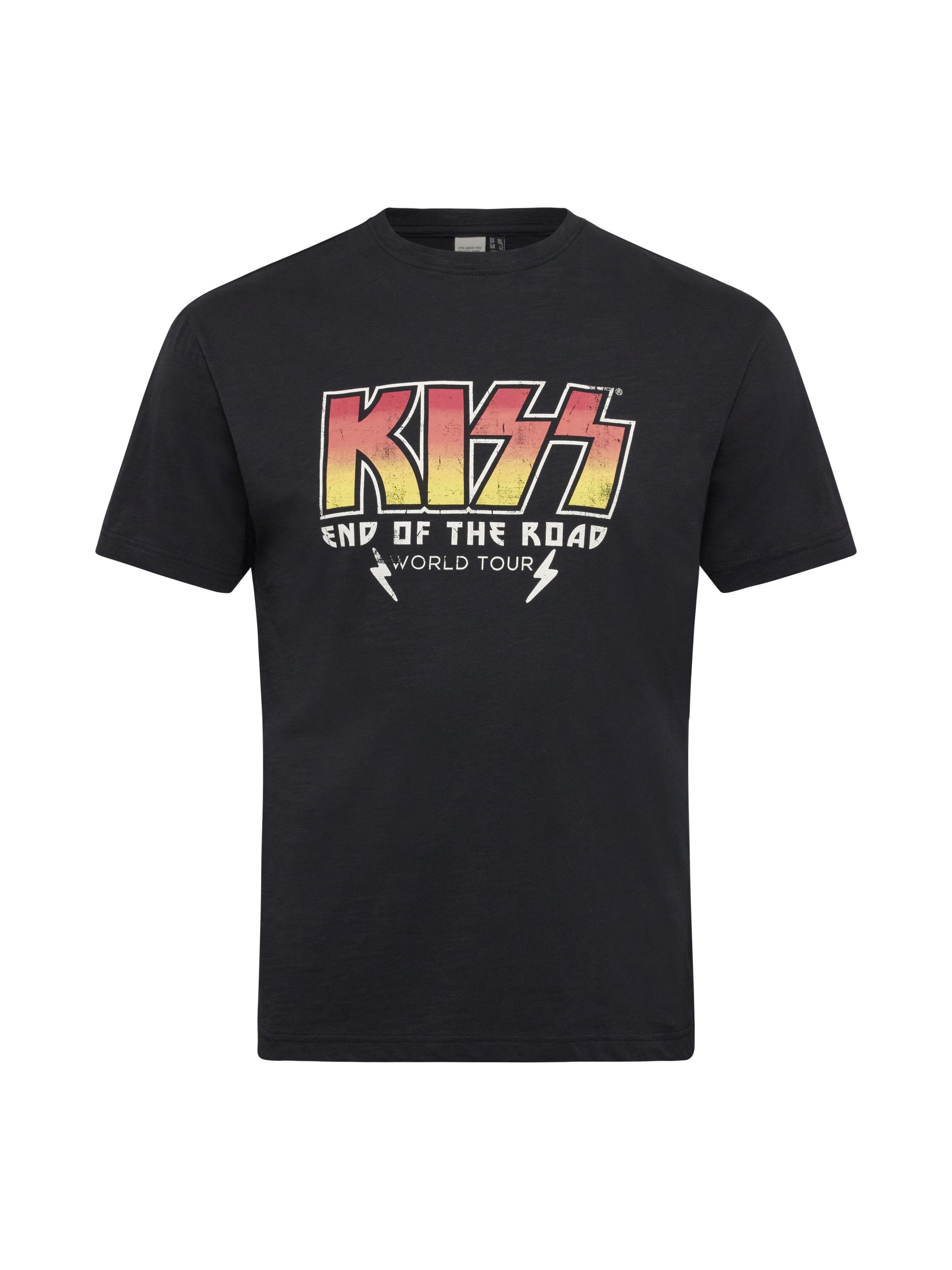 north 56 4 T-Shirt T-Shirt Kiss Band Schwarz