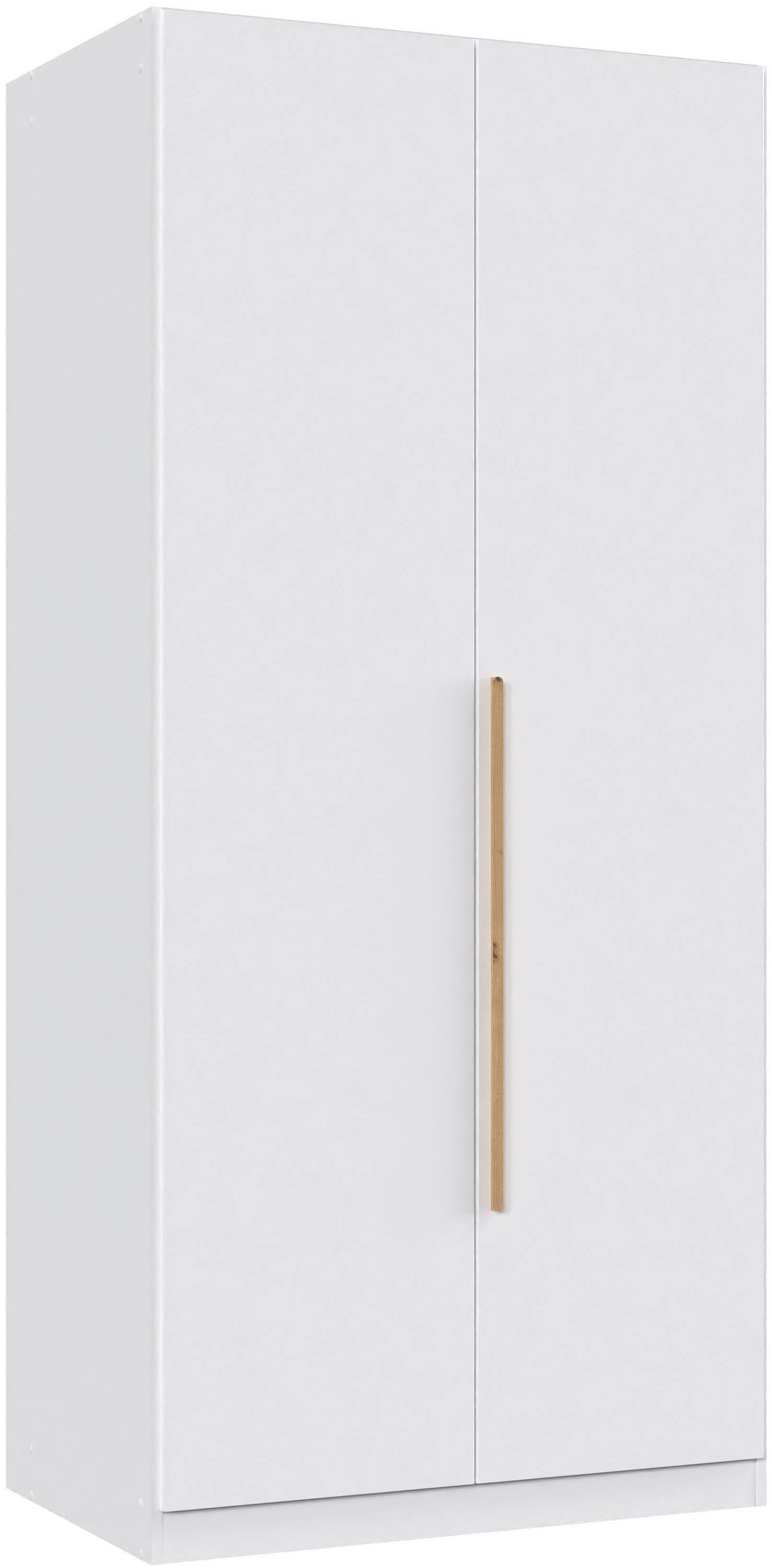 Wimex Drehtürenschrank Marburg in der Breite 90cm, inkl. Kleiderstange und Einlegeboden in verschiedenen Farbvarianten erhältlich