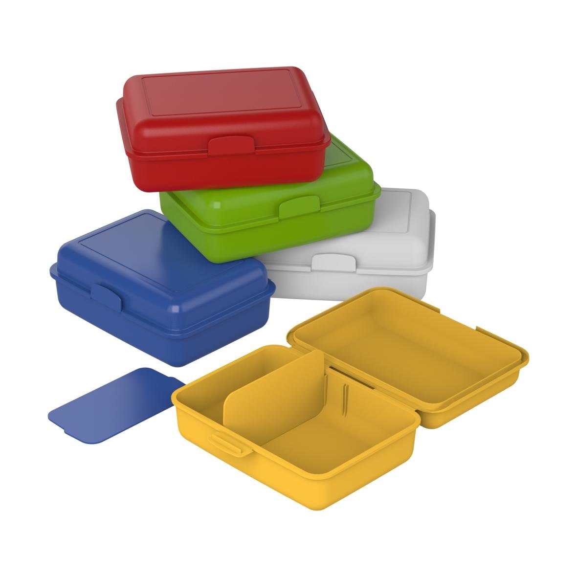 elasto Lunchbox "Pausen-Box" 1400ml Brotdose Made in Germany Schulbrotdose