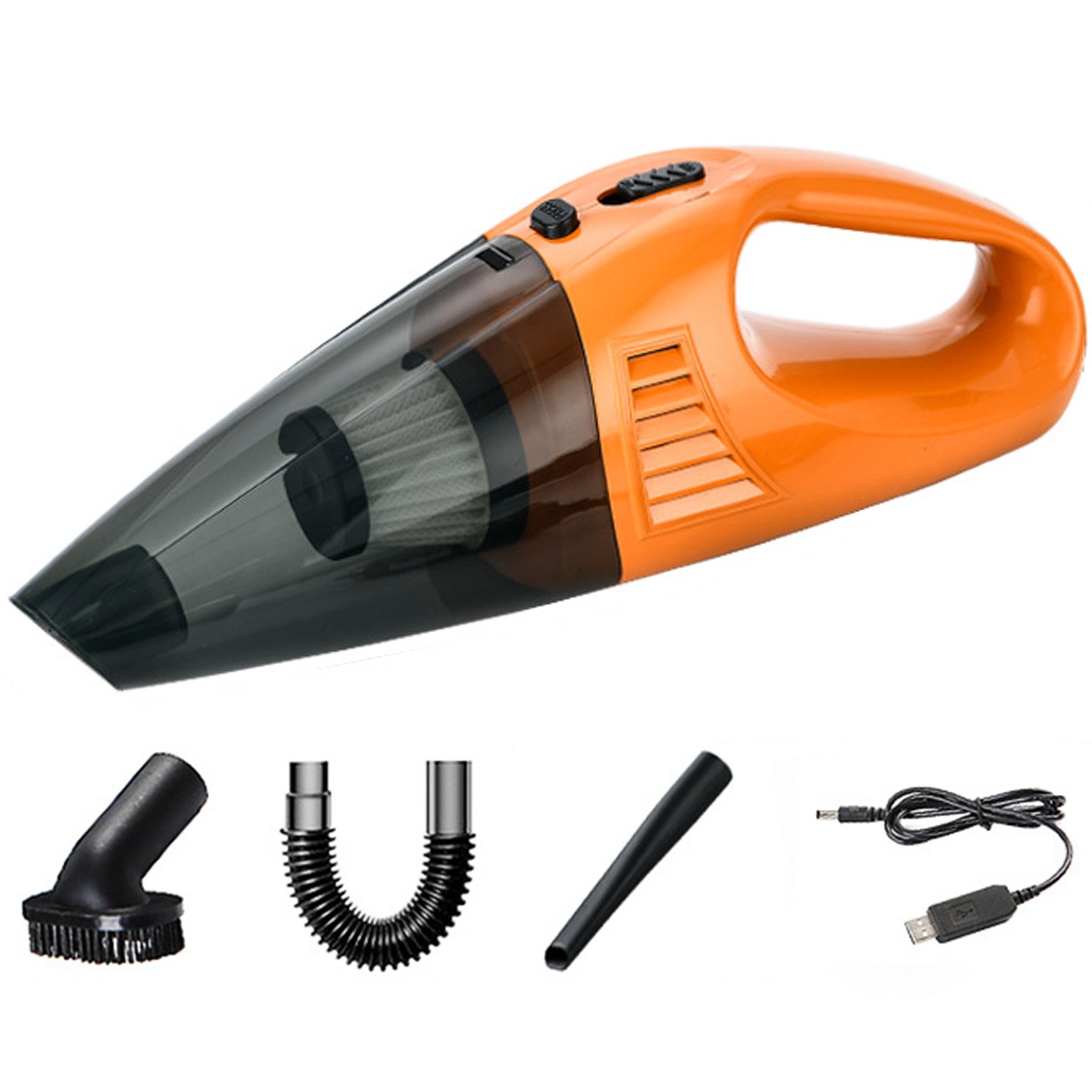 Senmudi Akku-Handstaubsauger 3-in-1 Ручні пилосмоки, 6000PA Auto Пилосмоки Stark, 120 W, Beutellos mit HEPA-Filter, Kabellos Mini Пилосмоки für Auto,Küche,Sofa, Haus&Tierhaar Reinigung