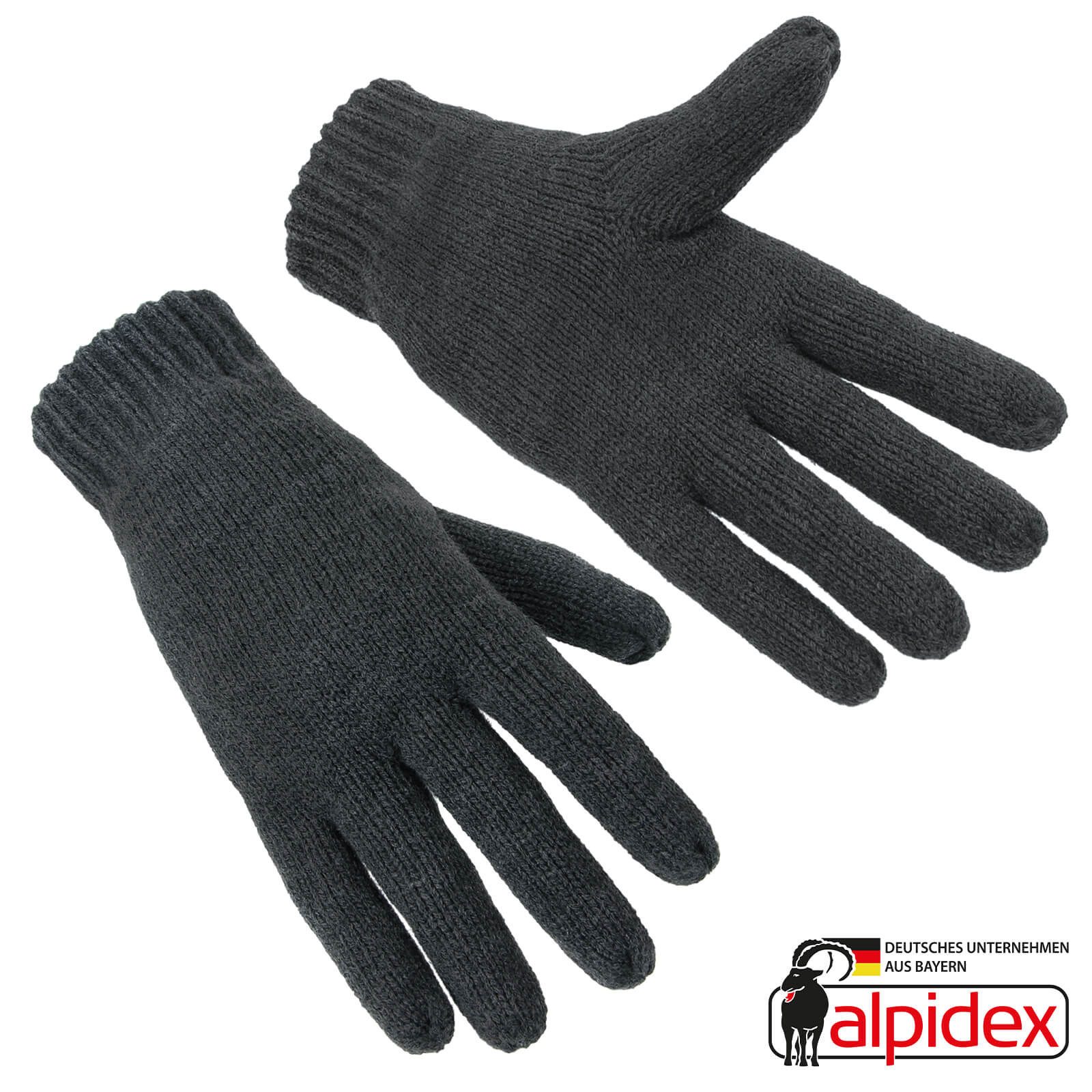 ALPIDEX Thermohandschuhe ALPIDEX Thermo Strickhandschuhe mit Thinsulate
