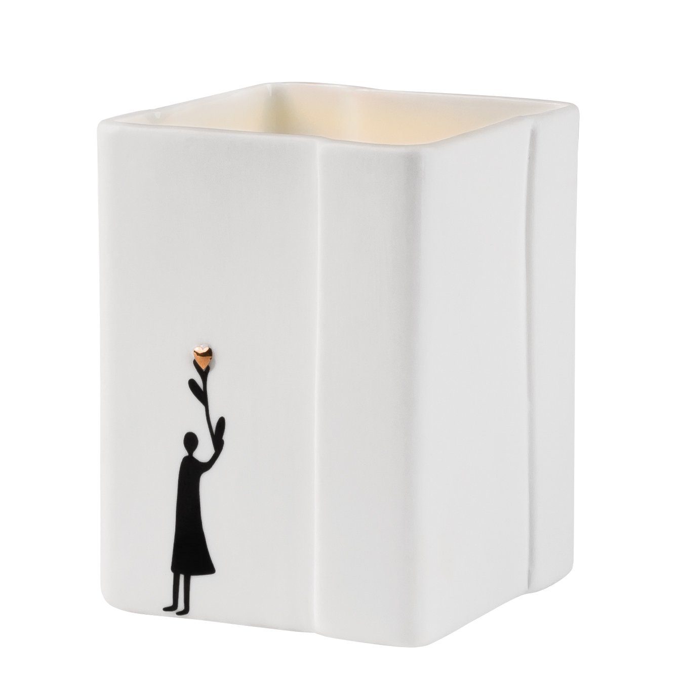 Räder Teelichthalter räder Teelichthalter Bildergeschichte Herzblume Porzel günstig online kaufen