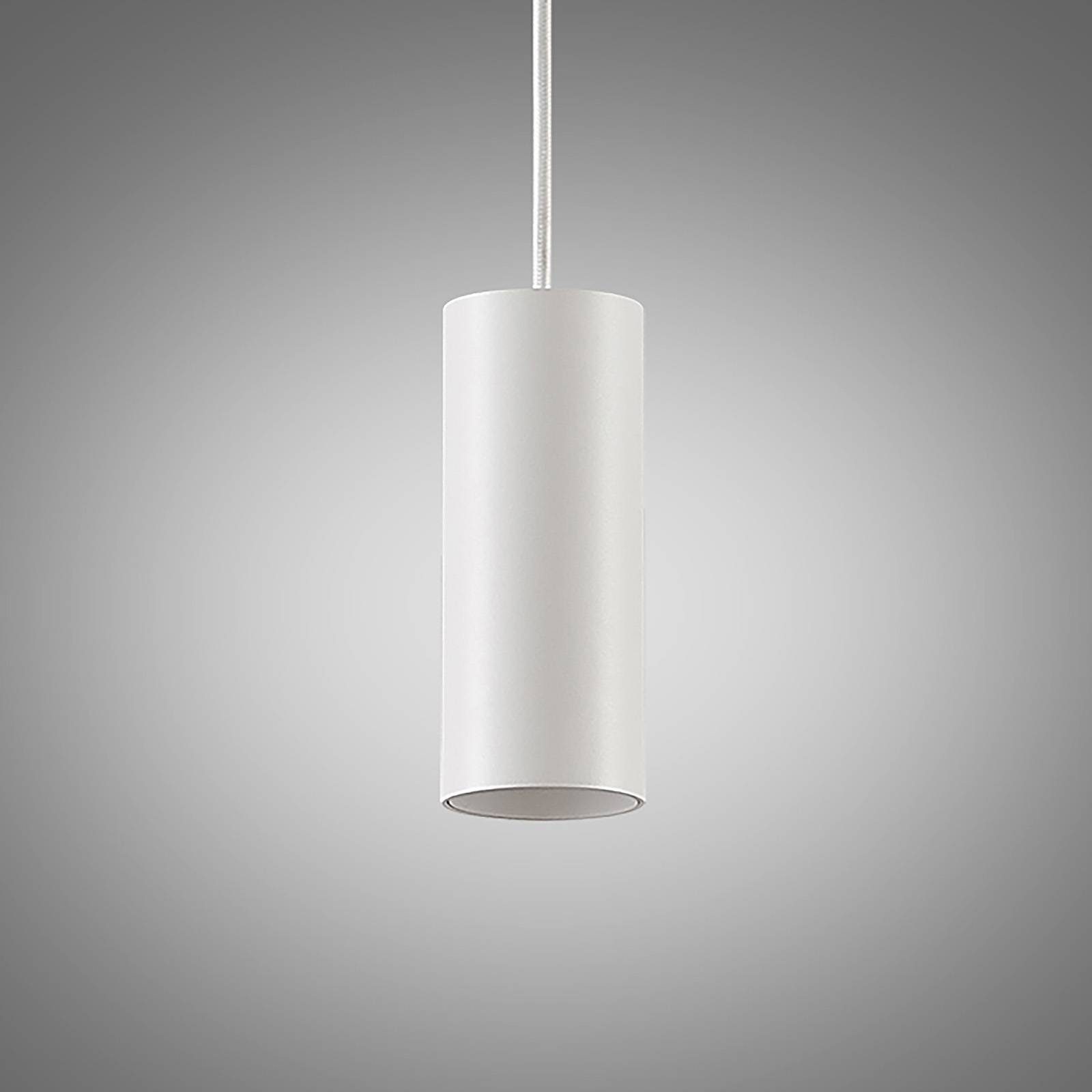 Arcchio Hängeleuchte Ejona, weiß, GU10, Esstischlampe dimmbar, 1 Leuchtmittel Deckenlampe, Aluminium, nicht inklusive, flammig, Modern