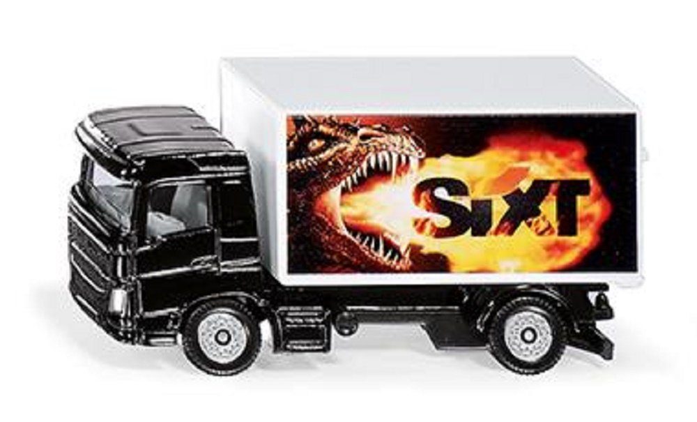 Siku Spielzeug-Auto Siku LKW mit kofferaufbau Sixt