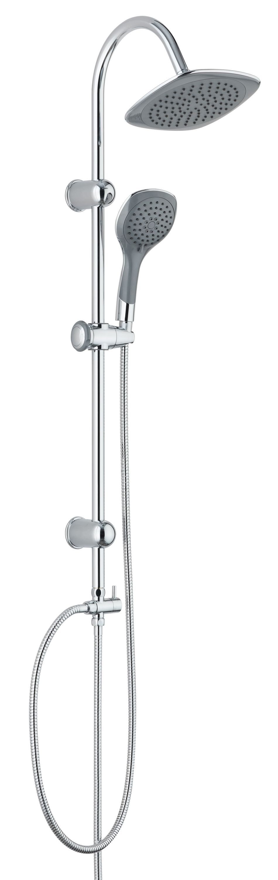 Vereg Duschsystem CAPRI, 1 Strahlart(en), Duschsäule in Chrom inkl. Kopf- u günstig online kaufen