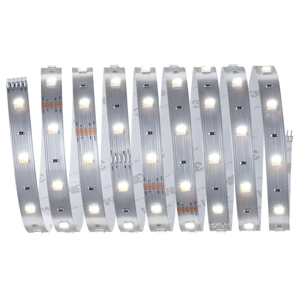 Erweiterung LED 9W Stripe Streifen 2700-6500K Strip in MaxLED LED 675lm Silber Paulmann LED 1-flammig, 2500mm,