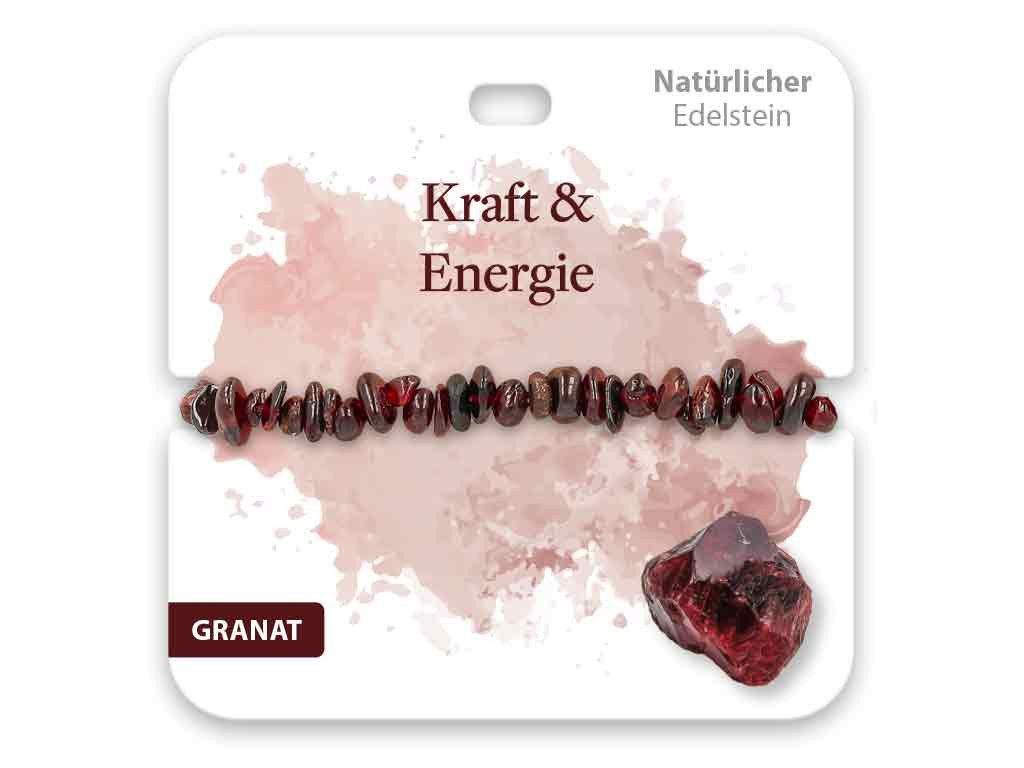 bb Klostermann Armband BB Klostermann Edelstein Armband Granat Kraft & Energie
