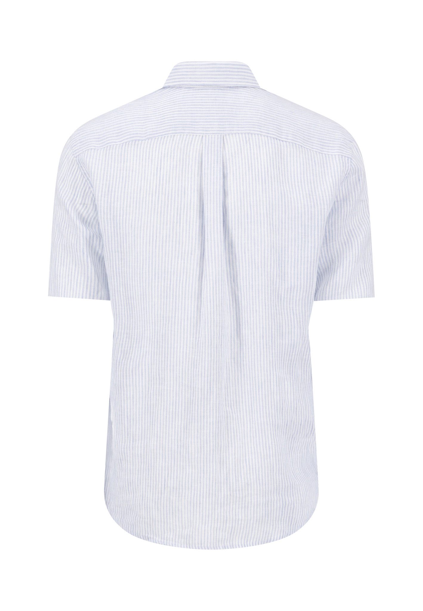 FYNCH-HATTON Langarmhemd Kurzarmhemd aus Leinen - Regular Fit