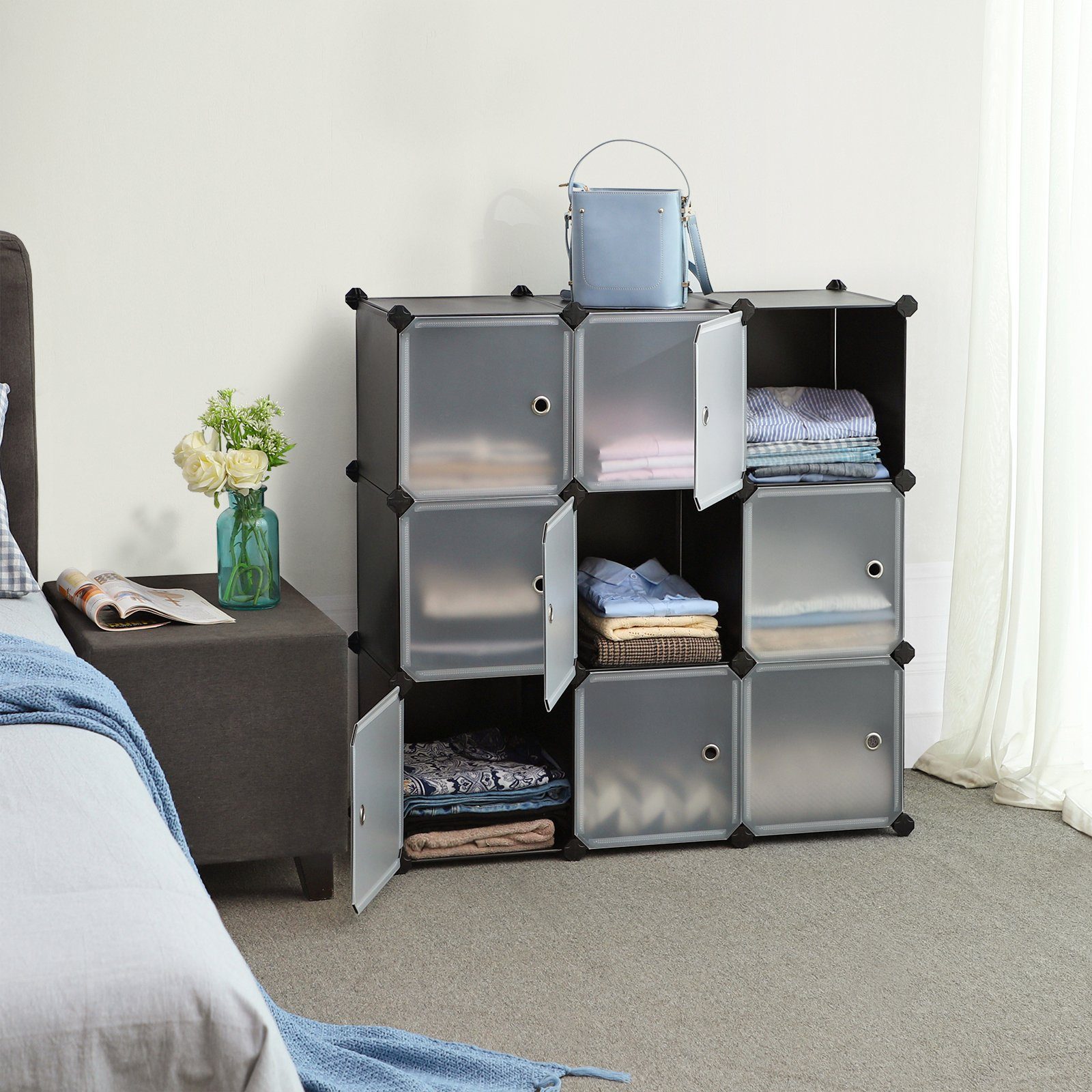 SONGMICS Schuhregal LPC116HS, Regalsystem, Kleiderschrank aus günstig online kaufen