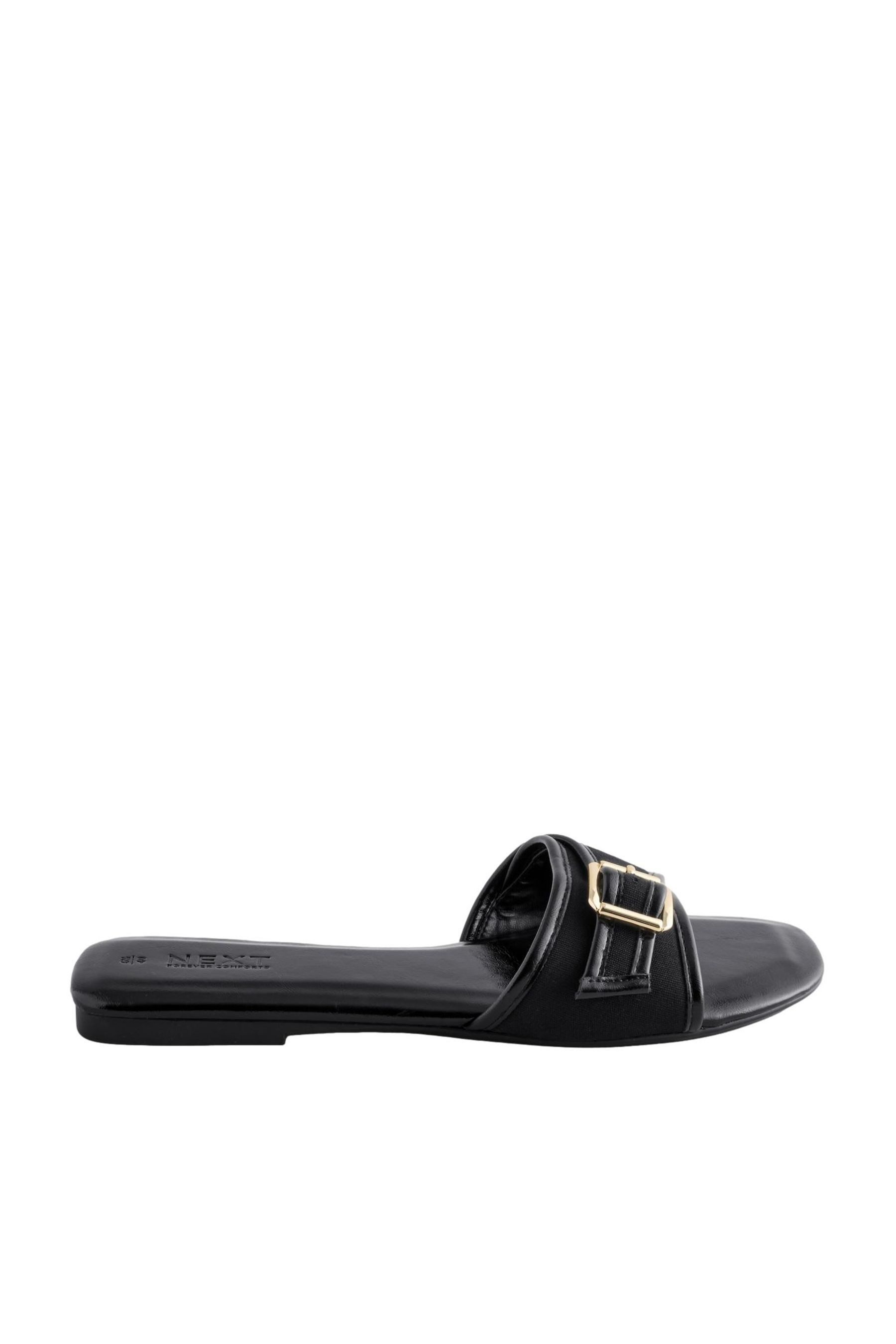 Next Forever Comfort® Pantoletten mit Schnallendetail Pantolette (1-tlg)