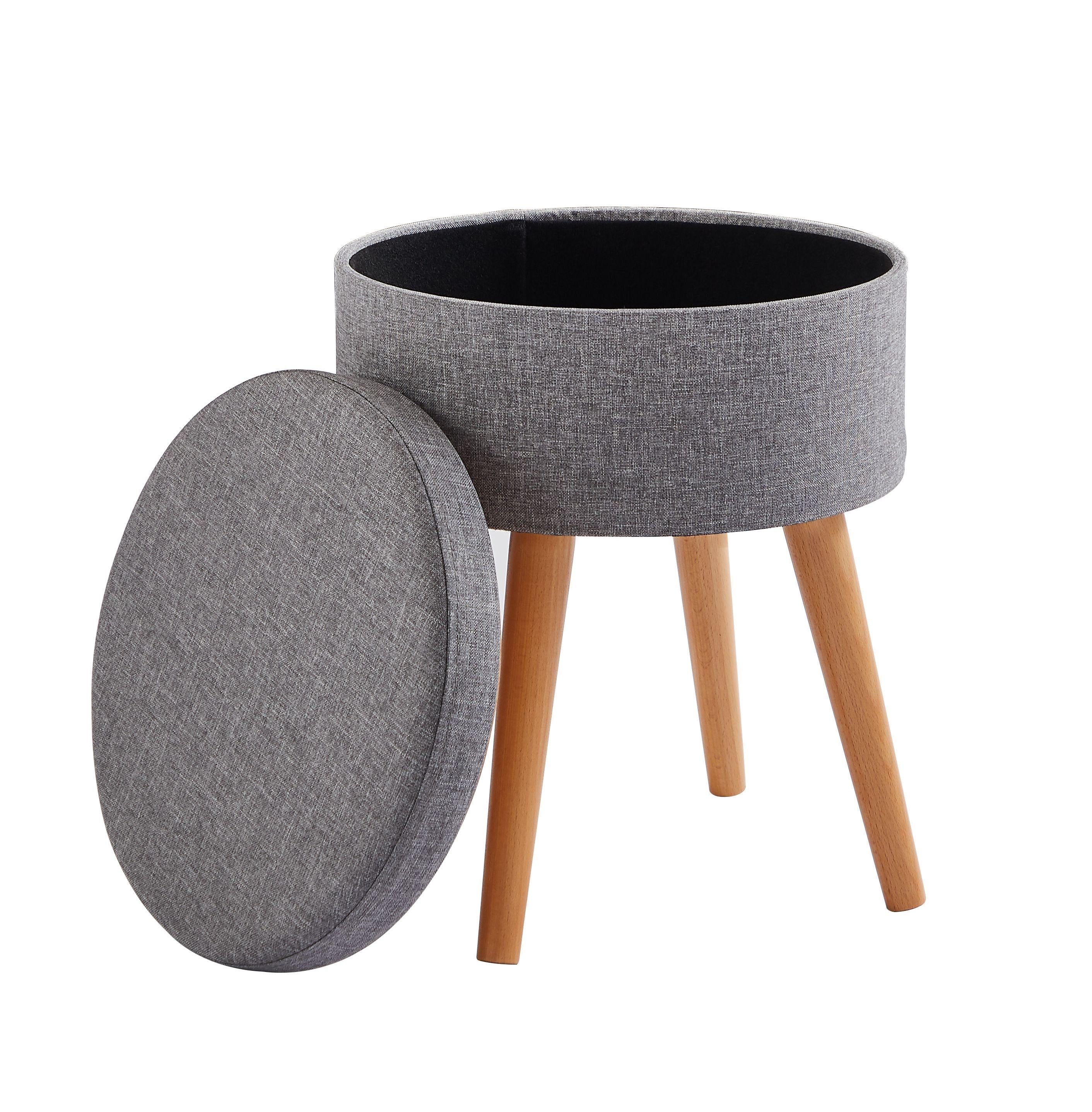 Zedelmaier Hocker Sitzhocker mit Ablage, Sitztruhe, Spielzeugtruhe, Fußhock günstig online kaufen