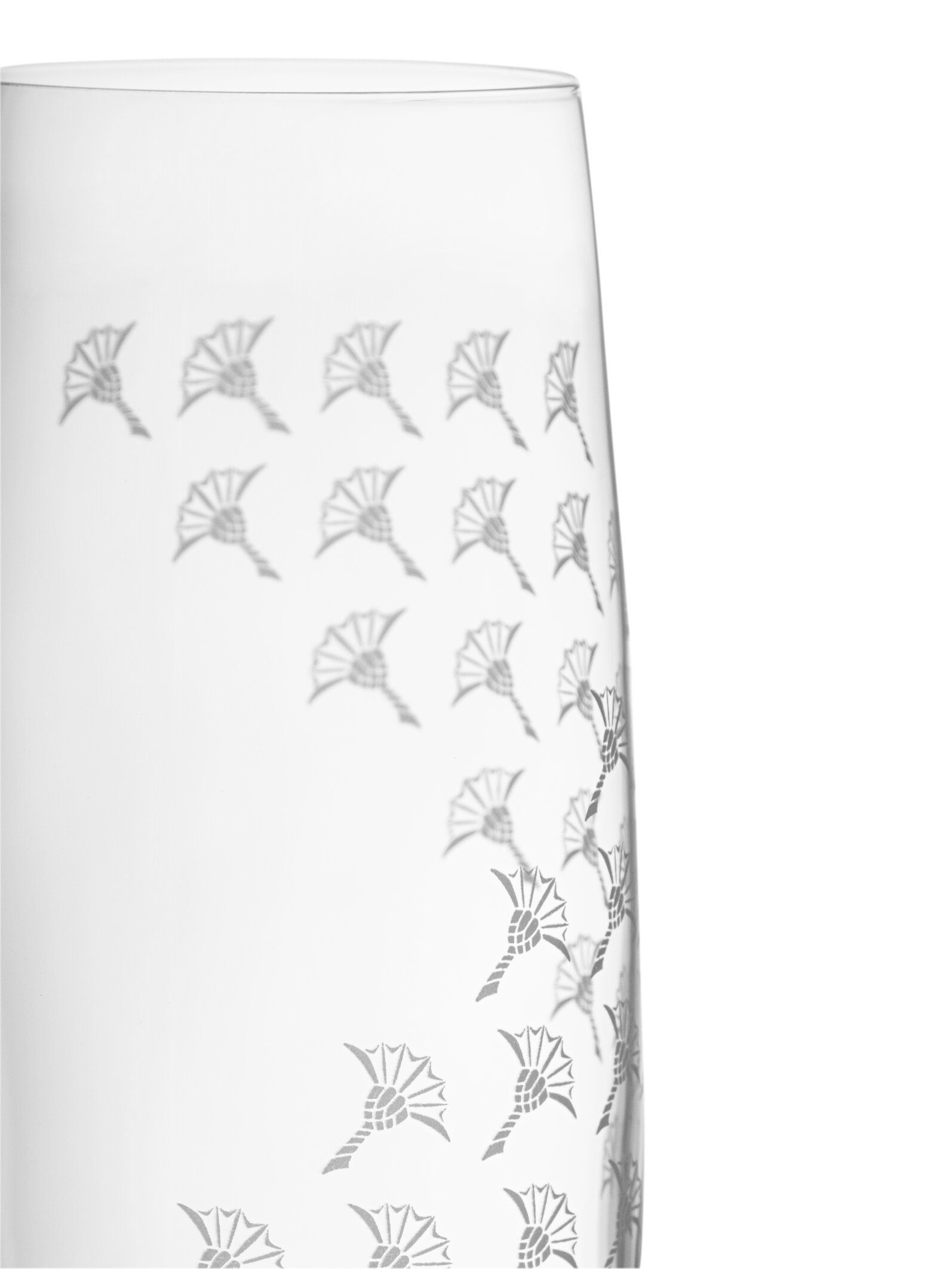 JOOP! Sektglas JOOP! LIVING - FADED CORNFLOWER Champagnerglas 2er Set, 2-tlg., Glas