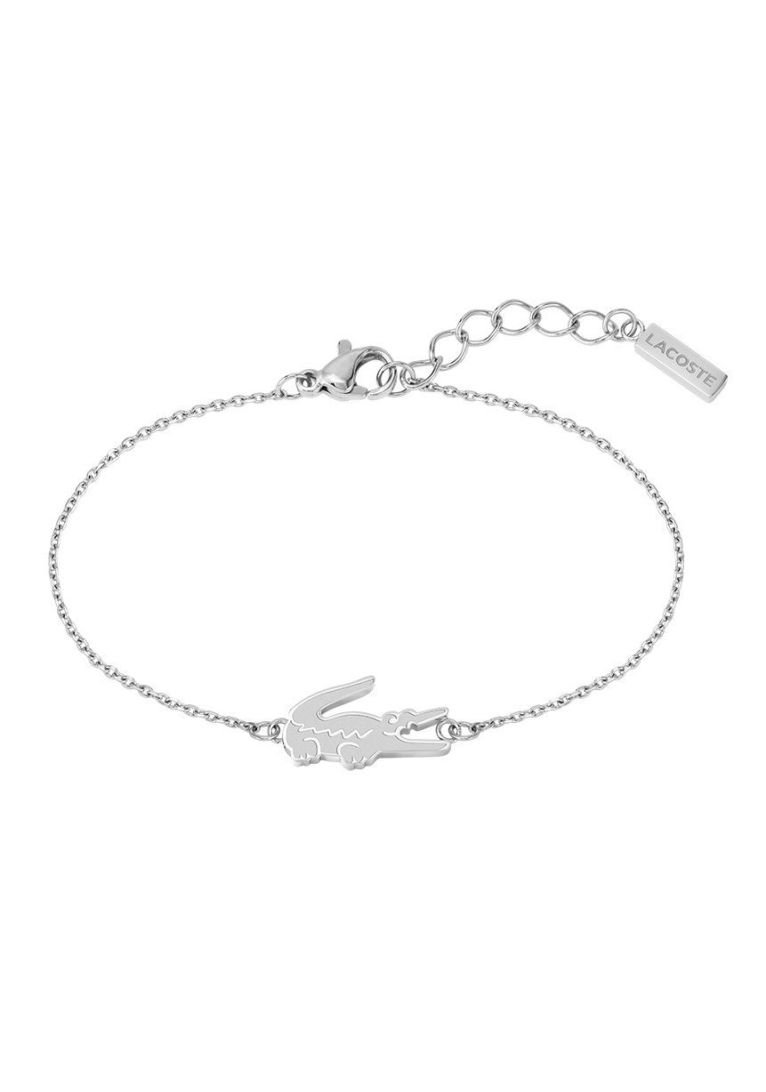 Lacoste Freundschaftsarmband Schmuck Edelstahl Parnterarmband CROCODILE
