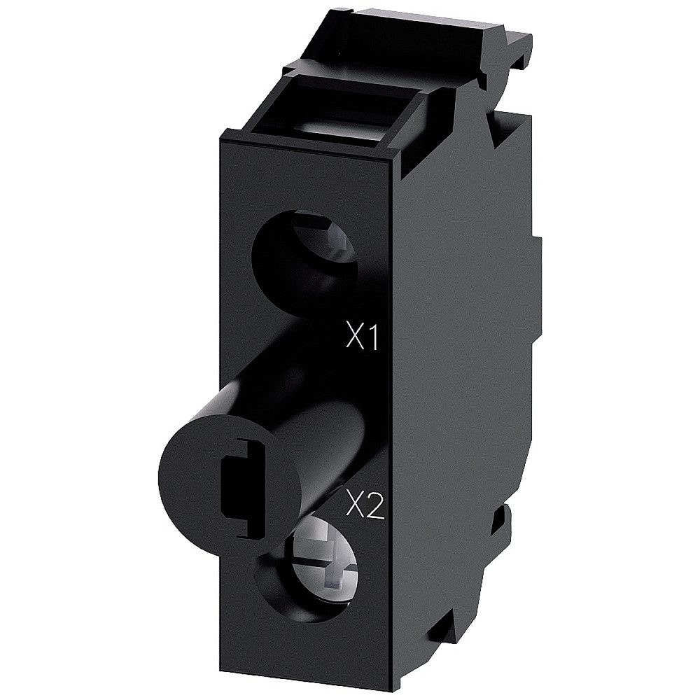 SIEMENS Lampenfassung Siemens 3SU1401-2BB40-1AA0 LED-Modul Grün 24 V DC/AC 5 St., (3SU1401-2BB40-1AA0)