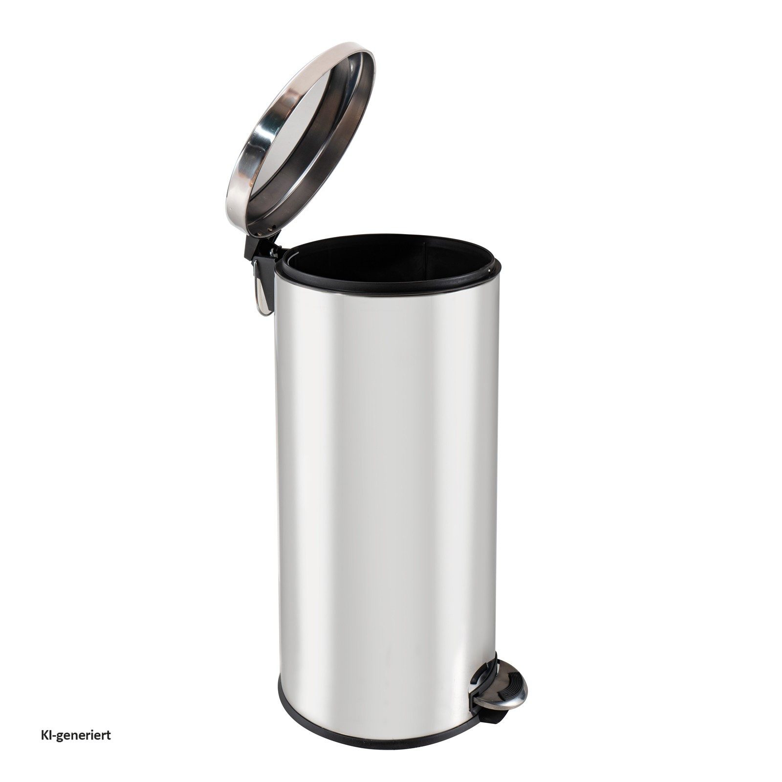 HTI-Living Mülleimer Abfalleimer 30 Liter Edelstahl Jannik, Mülleimer mit Soft-Close-Deckel