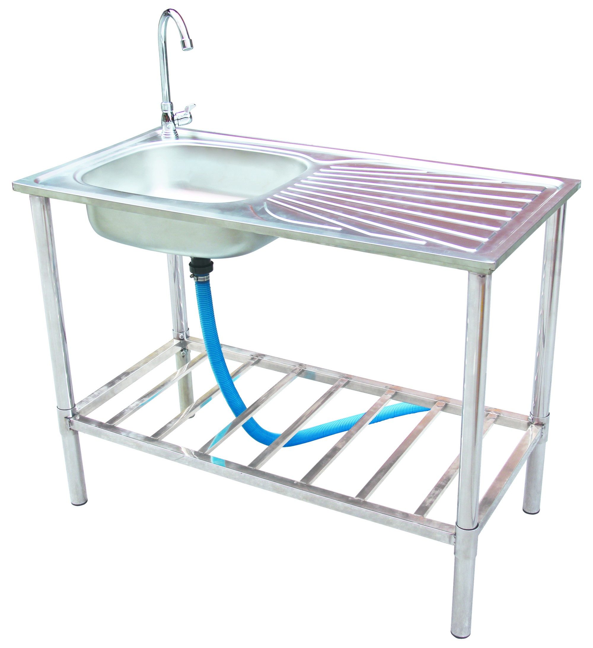 Garden Pleasure Gartentisch, Edelstahl Waschtisch