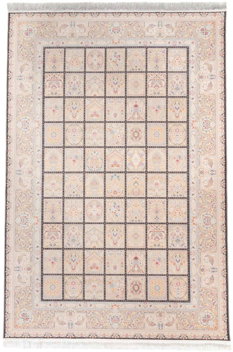 Orientteppich Orientteppich - Afarinesh - rechteckig, morgenland, rechteckig, Höhe: 6 mm Beige