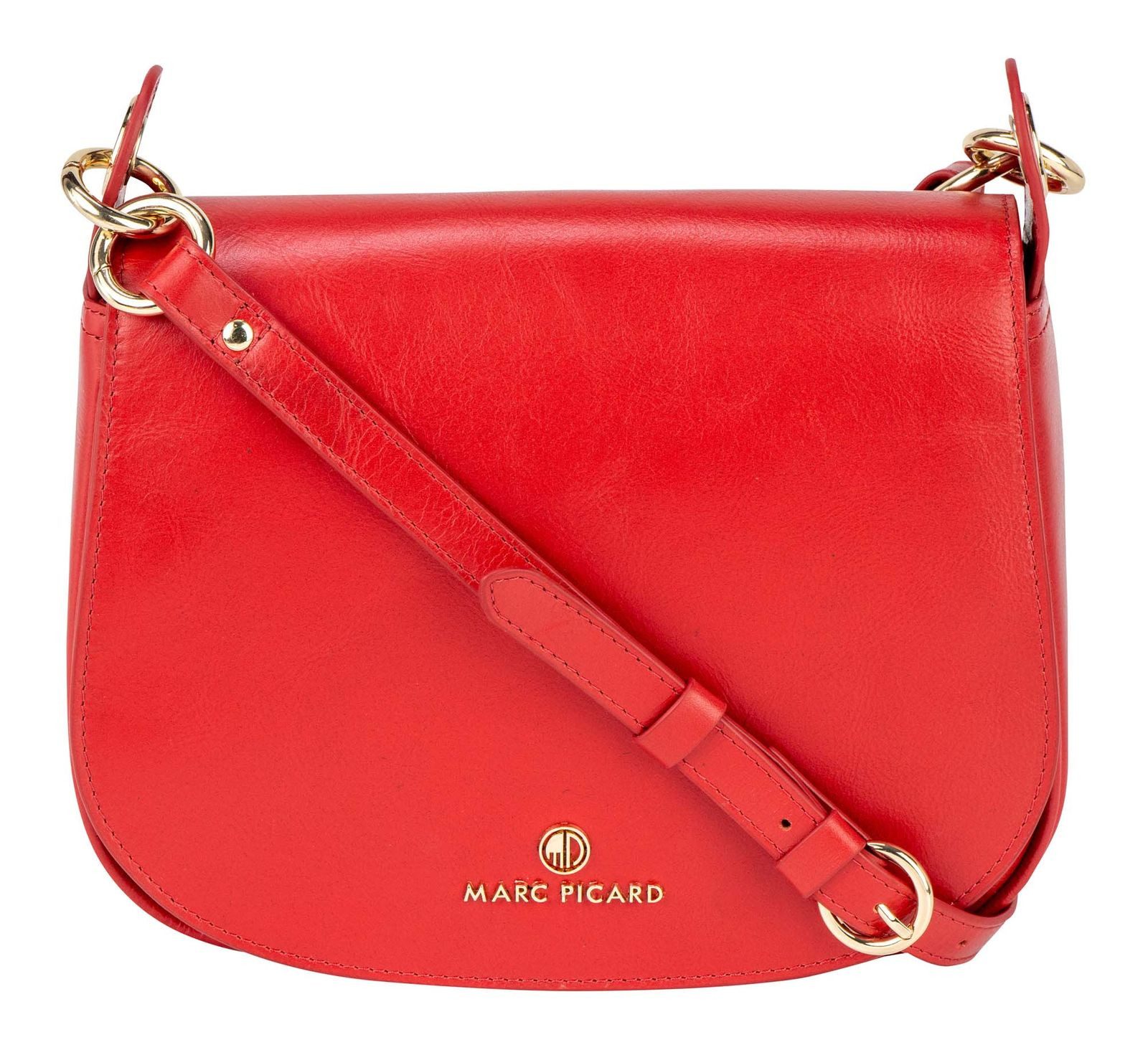 Marc Picard Schultertasche Shoulder Bag, aus echtem Rindsleder