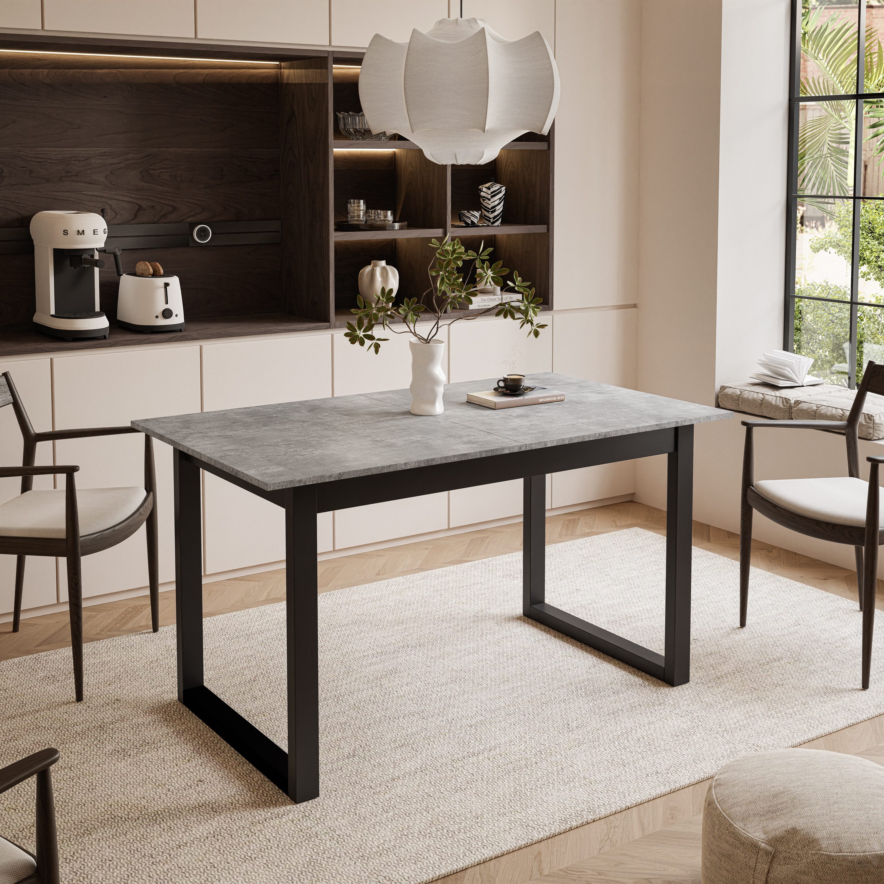 Lookway Esstisch ARTON II ausziehbarer Tisch 140 cm, Breite: 140-195 günstig online kaufen