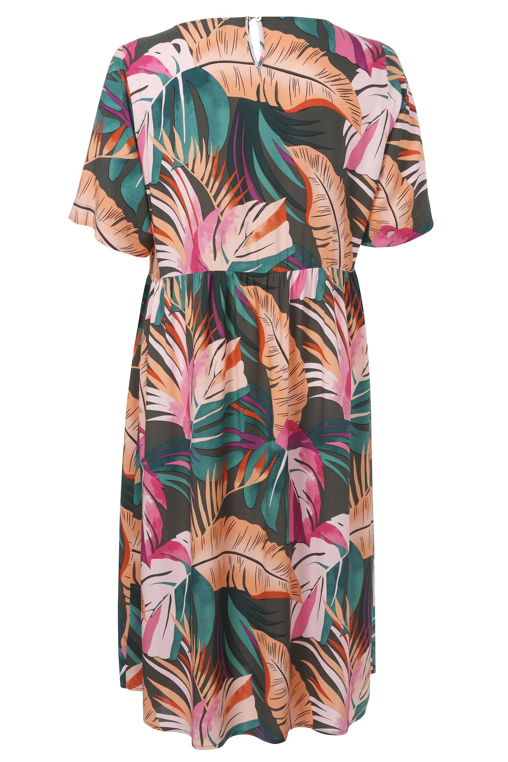 VIA APPIA DUE Blusenkleid mit exotischen Allover-Muster