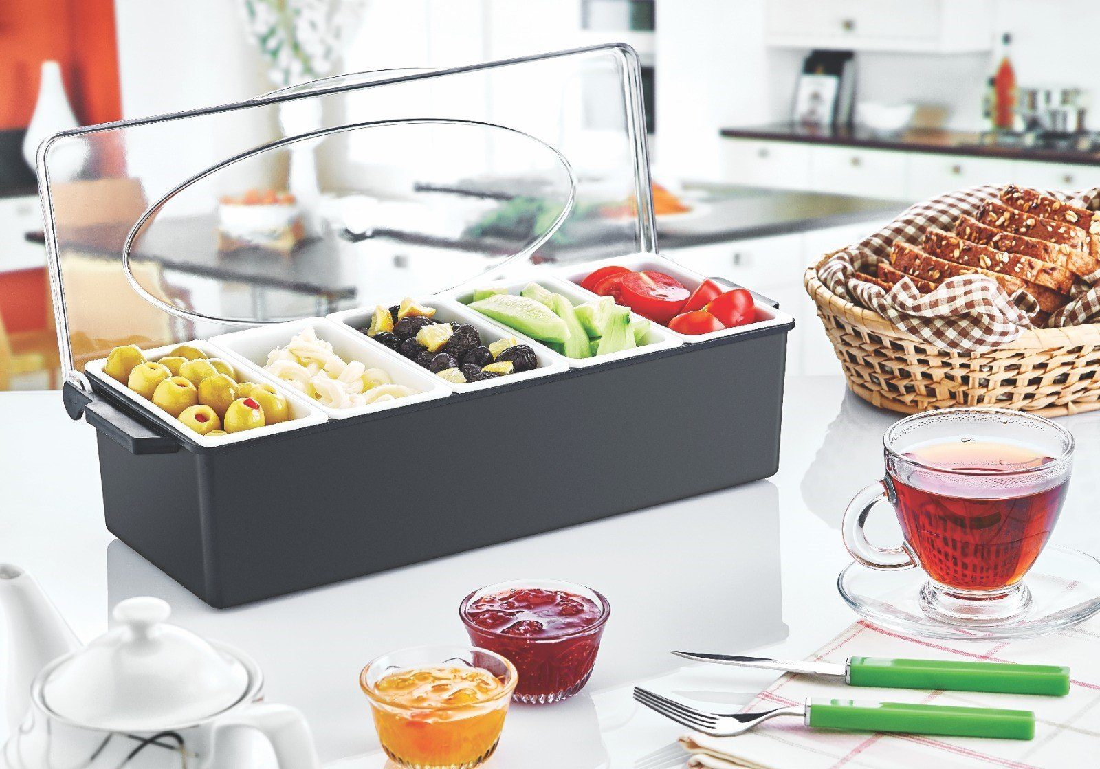 SAGLIK LIFE Gewürzbehälter SP-280, Kunststoff, (Zutatenbehälter, günstig online kaufen