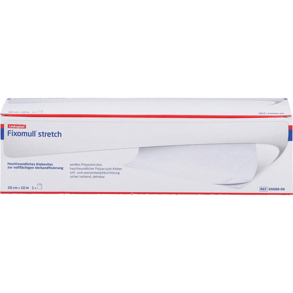 Bsn Medical Fixierpflaster Fixomull stretch Fixierbinde (Spar-Set, 1-St., fixieren) Ideal zur vollflächigen Fixierung von Verbänden, auch an Gelenken