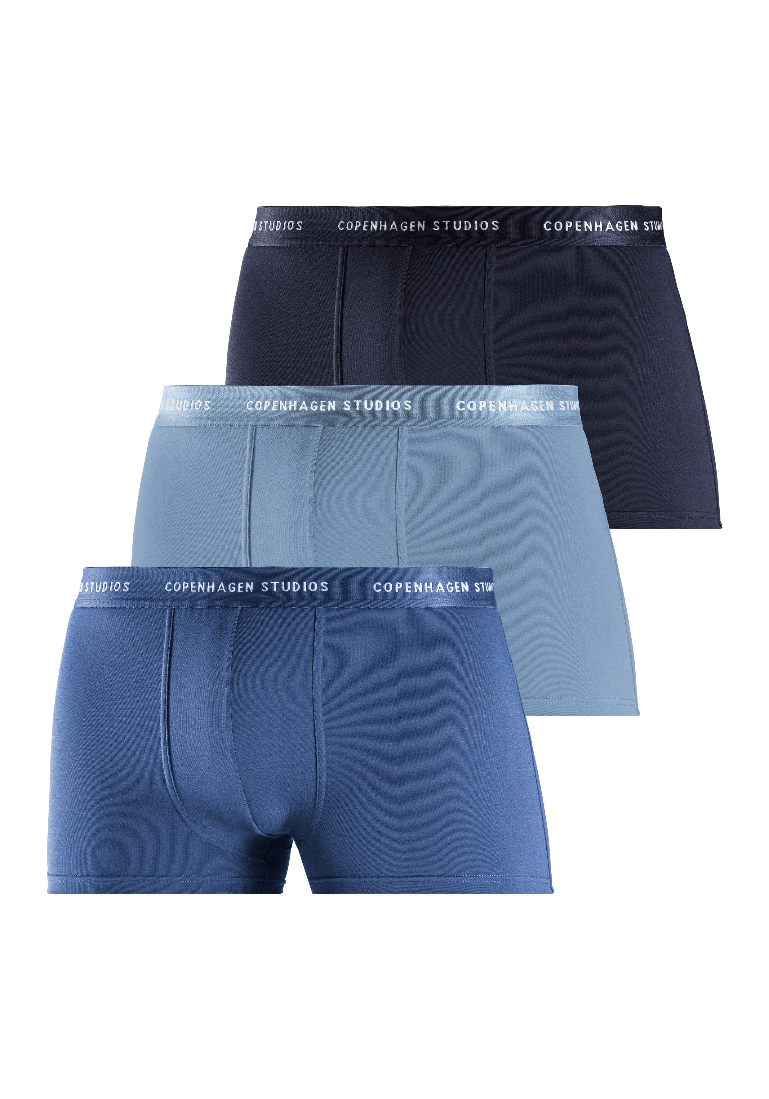 Copenhagen Studios Boxer Boxershorts für Herren (Packung, 3-St) mit farbige günstig online kaufen