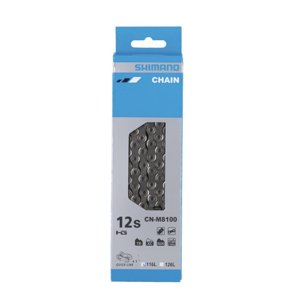 Fahrradketten Schaltungskette, 116 Glieder, 12-fach, Quick-Link