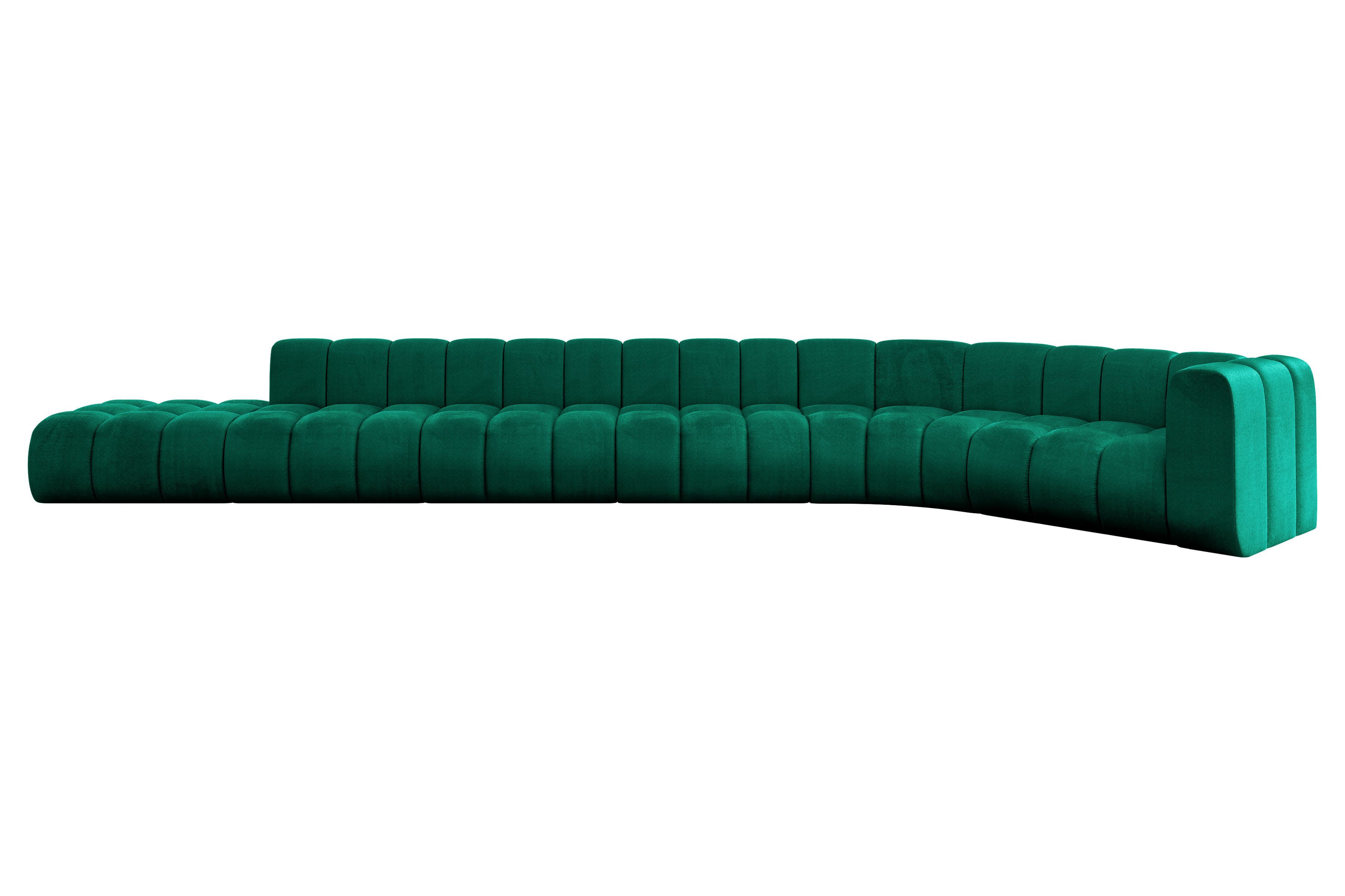 ALTDECOR Ecksofa Tilmo-L3, Corner Sofa U-Form Vielseitige Sofa Wohnlandschaft Wohnzimmer
