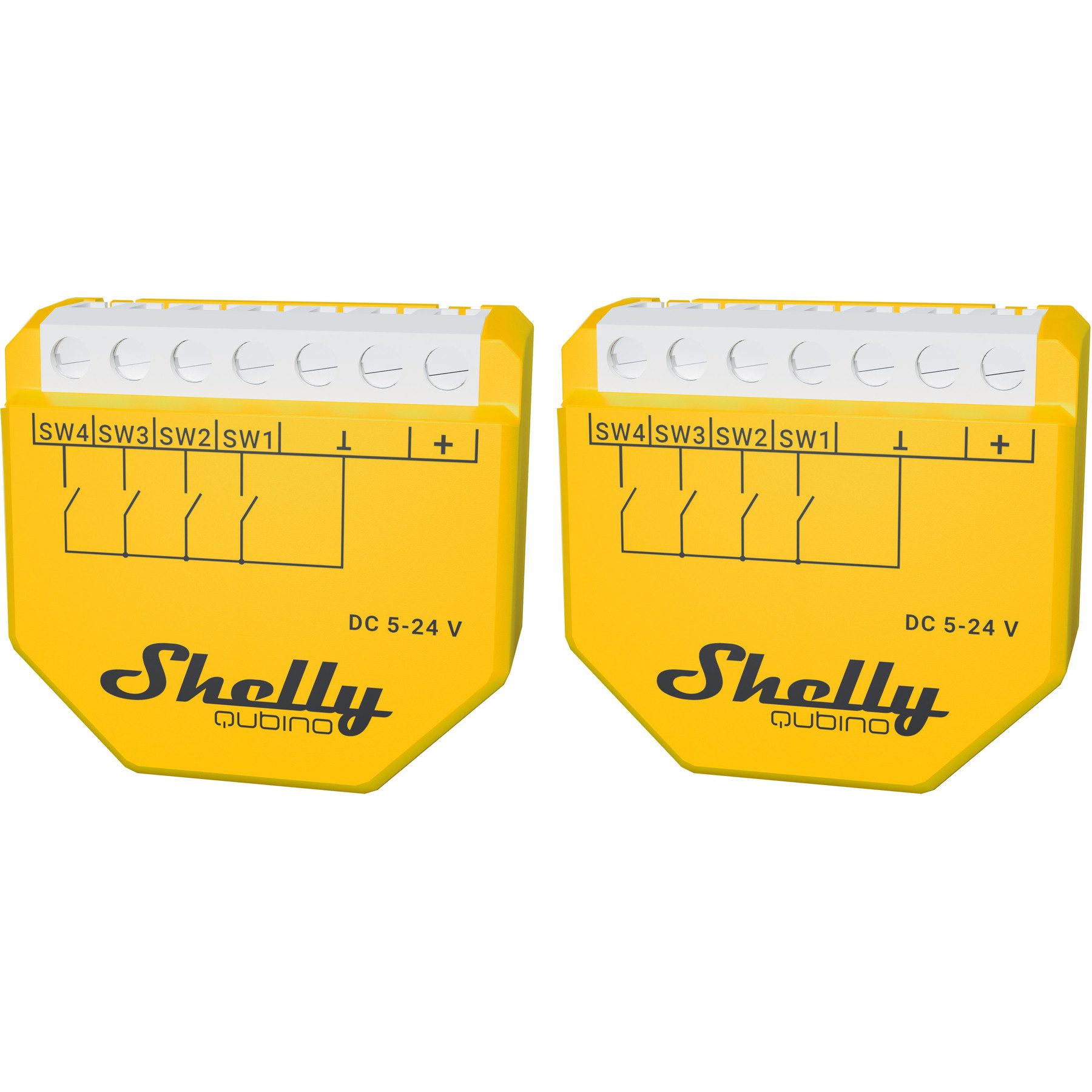 SHELLY Szenenaktivierer Wave i4 DC, Unterputz Smart-Home-Zubehör