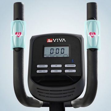 AsVIVA Crosstrainer & Heimtrainer AsVIVA C16 Bluetooth rot 2 in 1 Cardio