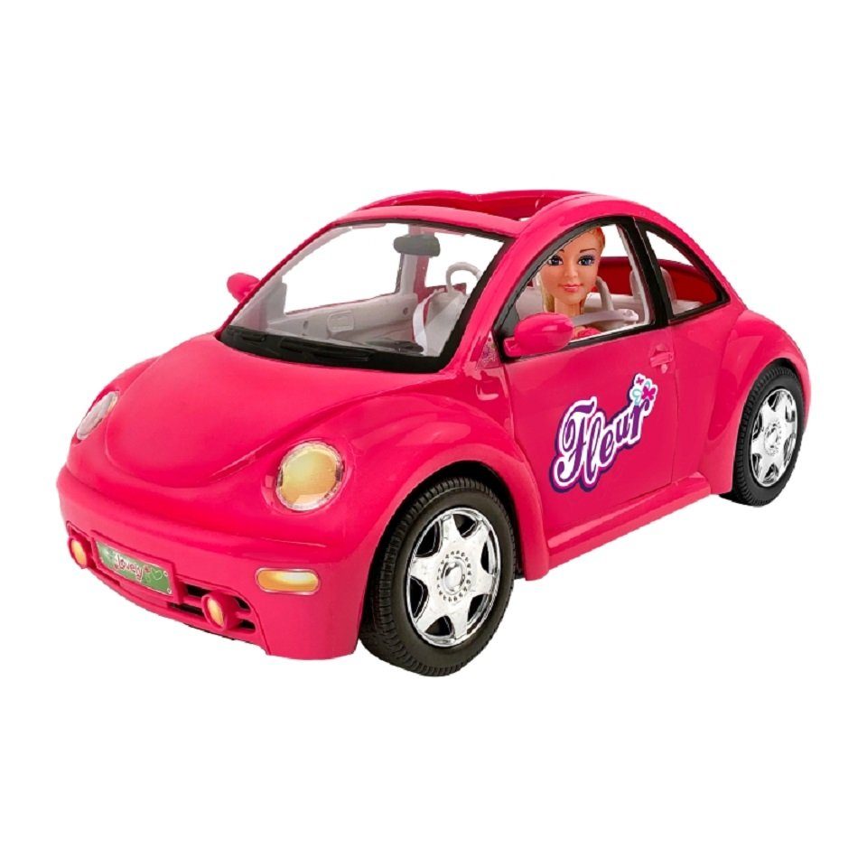 Otto Simon Puppenauto Fleur Modepuppe mit Auto Puppenauto, (2-tlg), Cabrio-Optik