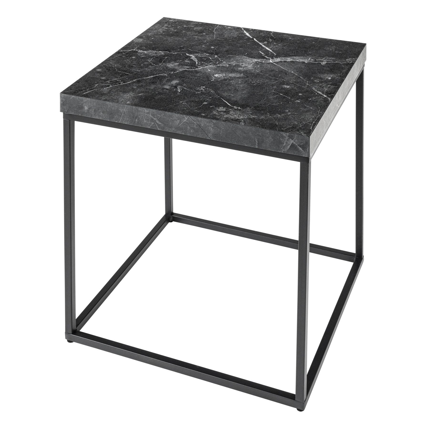 riess-ambiente Beistelltisch ARCHITECTURE 45cm graphit / schwarz (Einzelart günstig online kaufen