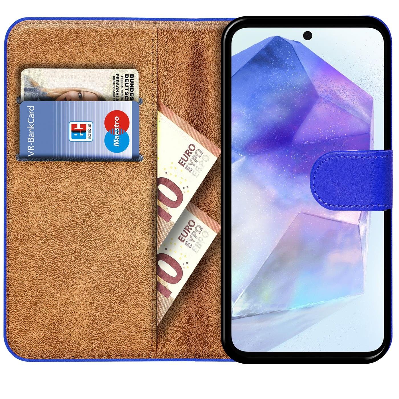 CoolGadget Handyhülle Book Case Handy Tasche für Samsung Galaxy A56 5G 6,7 Zoll, Hülle Klapphülle Flip Cover für Samsung A56 5G Schutzhülle stoßfest