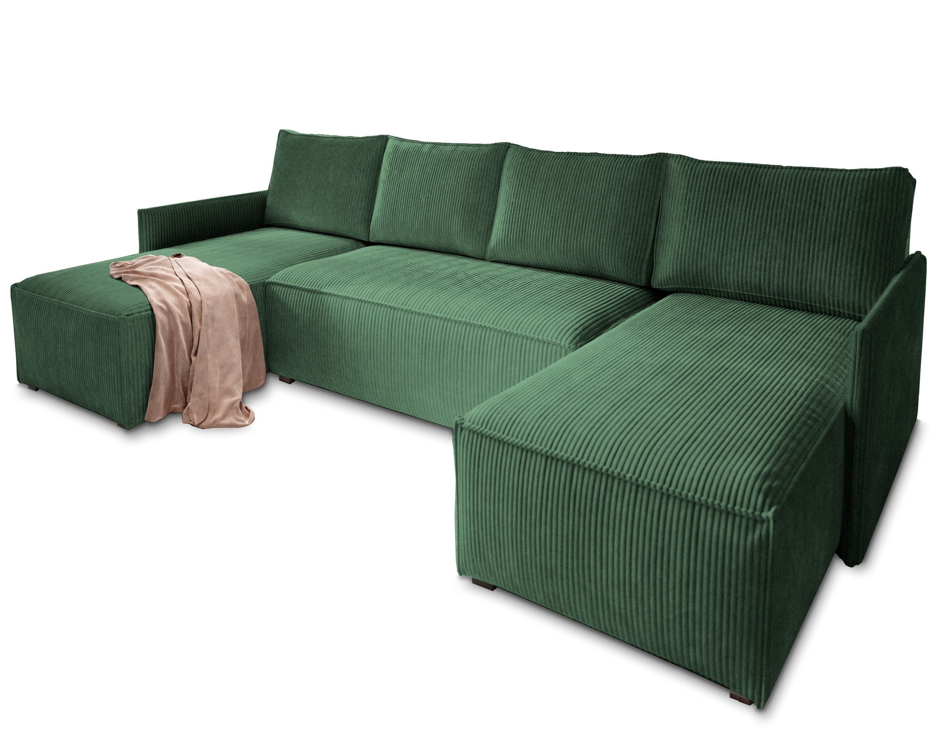 Masseno Ecksofa TRES mit Schlaffunktion U-Form, günstig online kaufen
