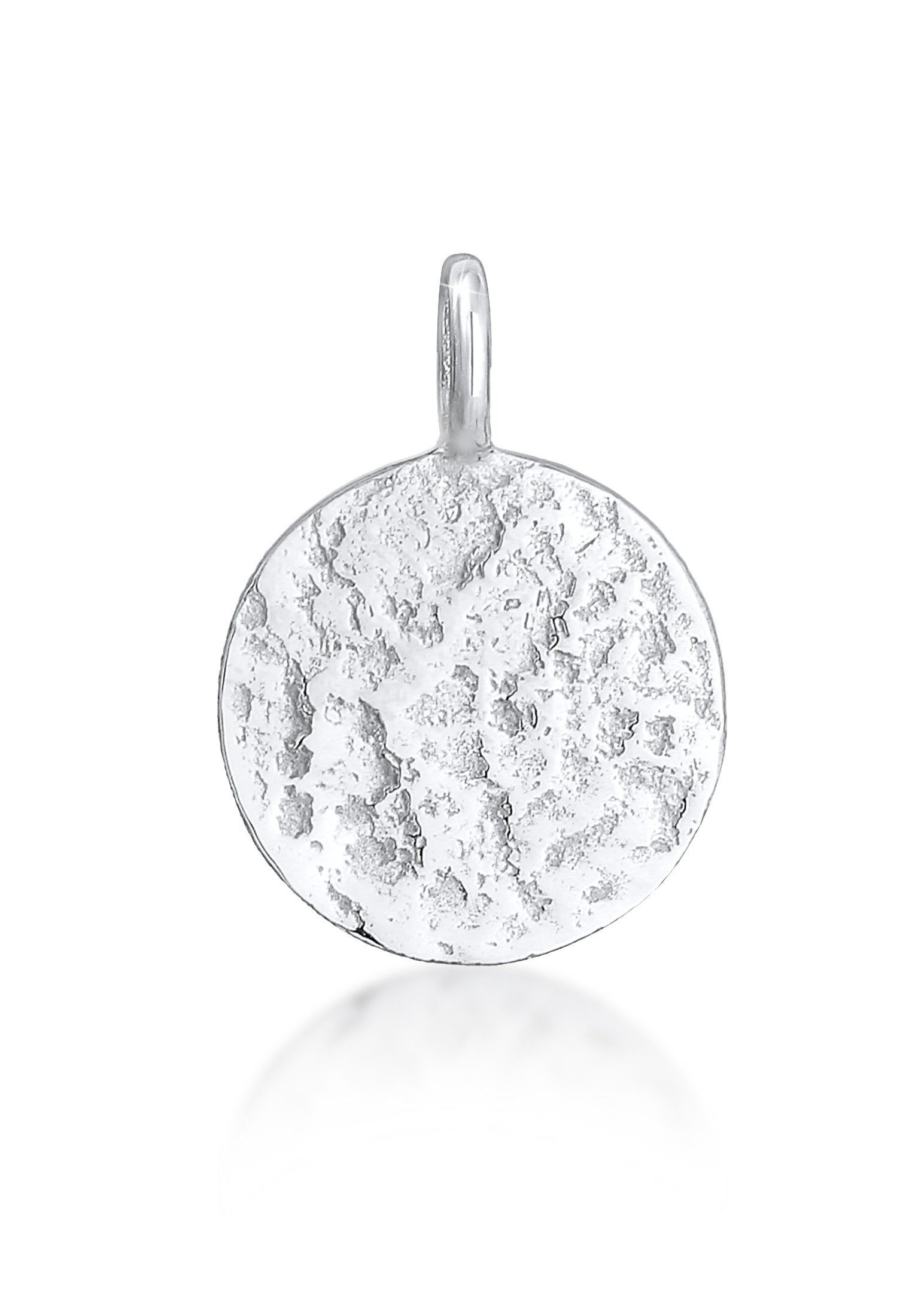 Elli Kettenanhänger Plättchen Disc Organic Struktur günstig online kaufen