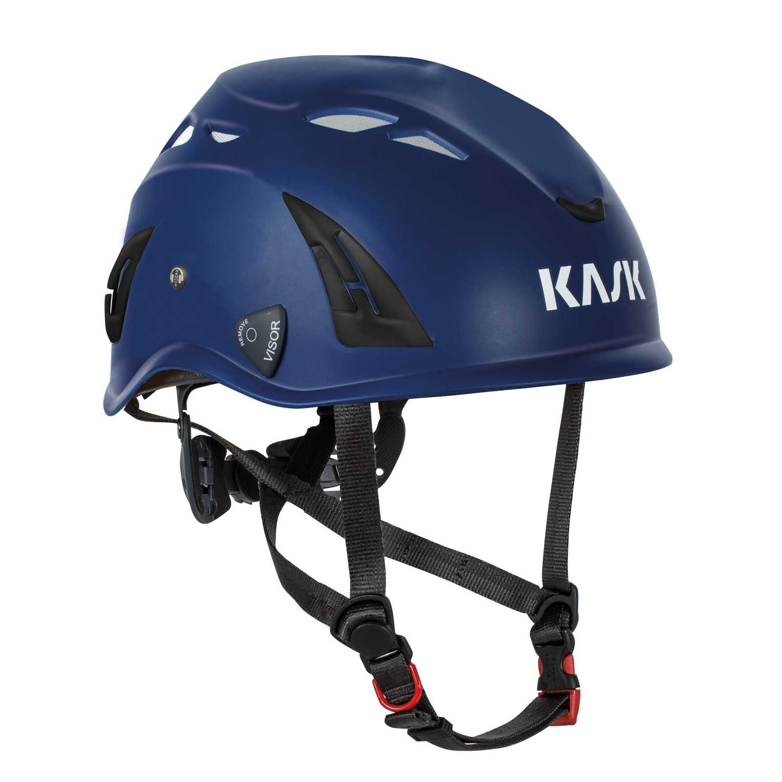 Kask Kletterhelm, blau PL - Schutzhelm 52-61cm einstellbar Bergsteigerhelm- Gr. Superplasma