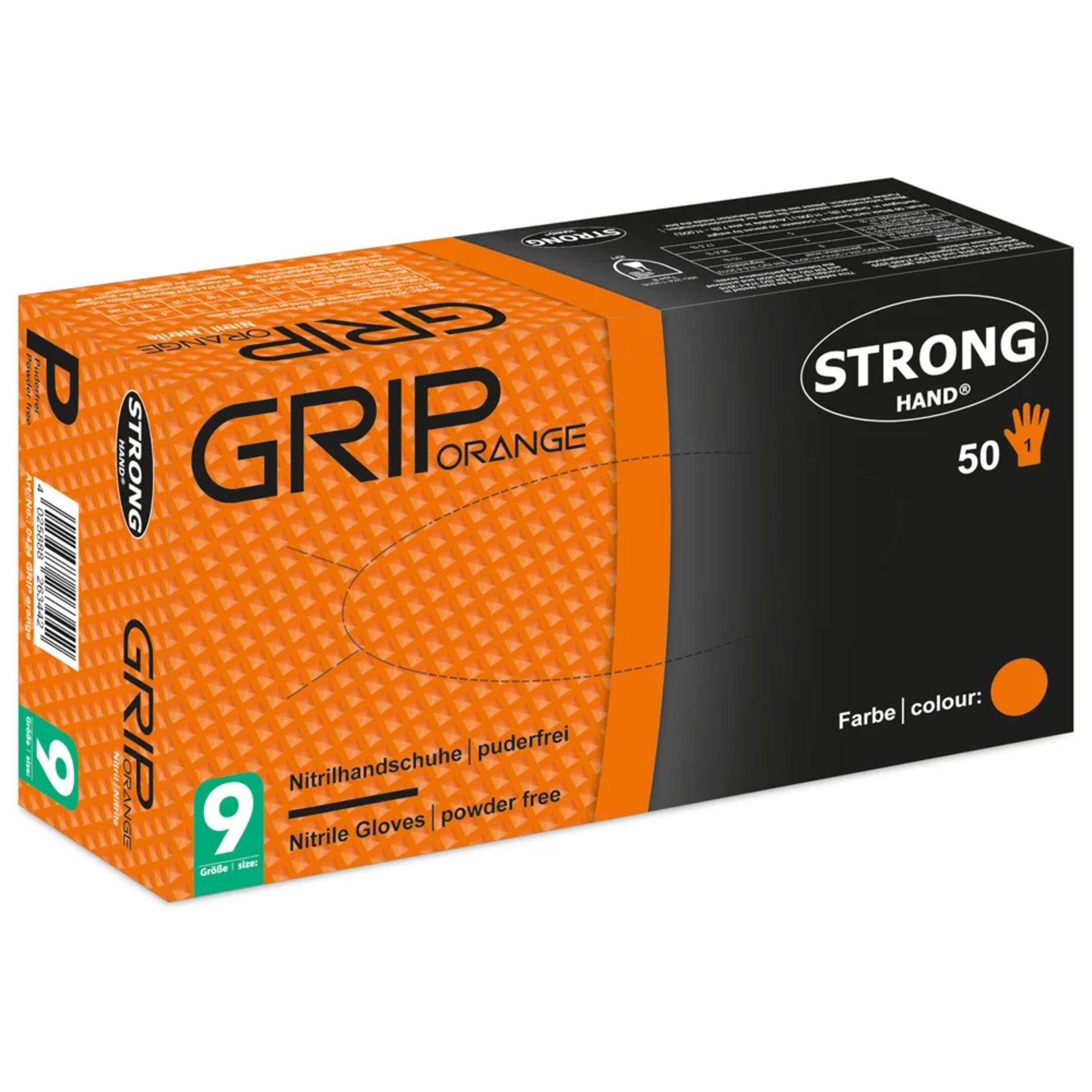 Stronghand Einweghandschuhe Einmalhandschuhe Power Grip Nitril günstig online kaufen