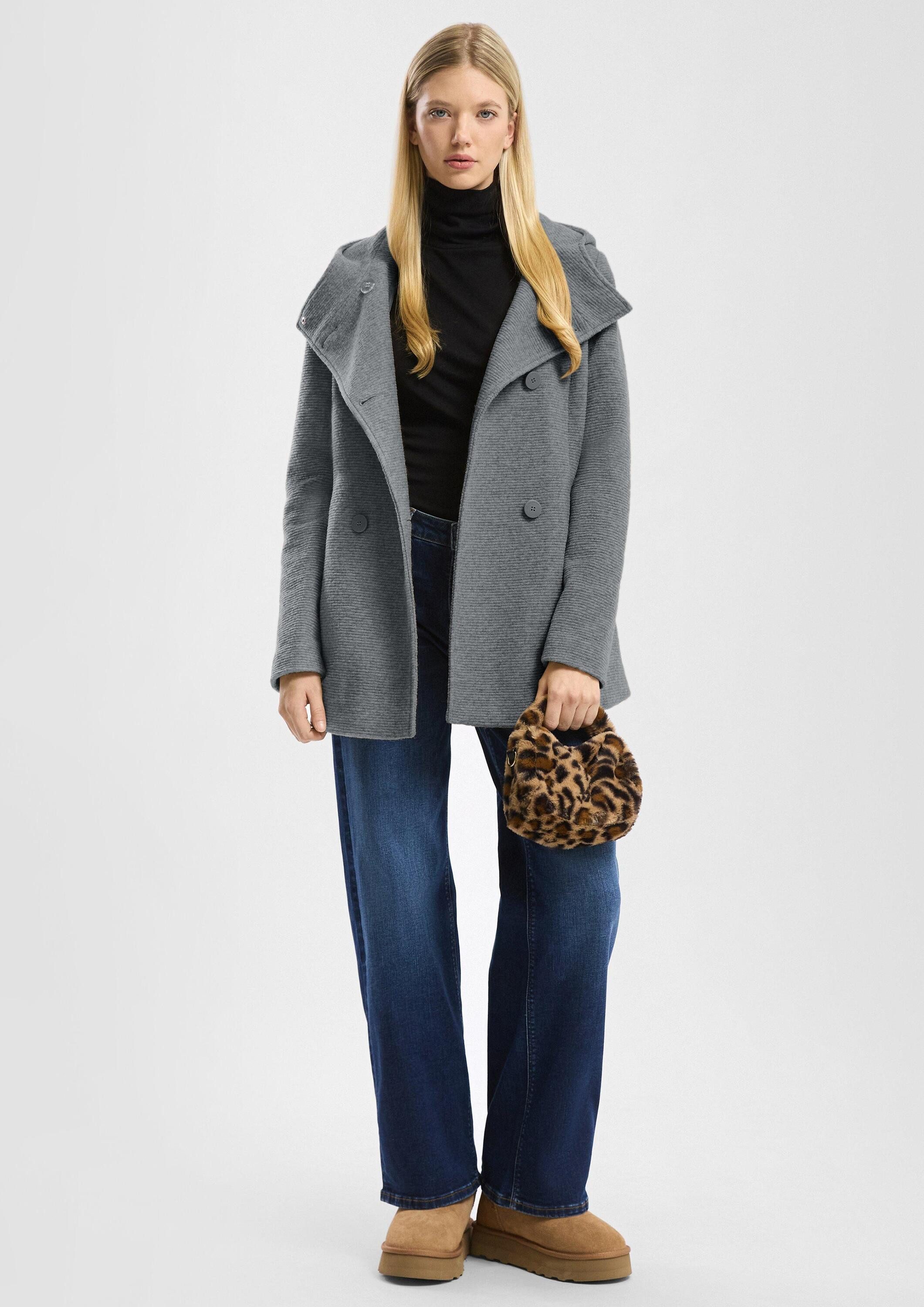 QS Funktionsjacke Outdoor-Jacke Jacke mit Kapuze