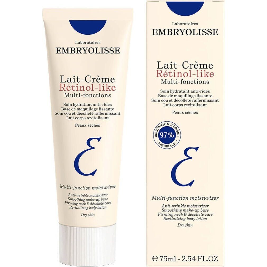 Embryolisse. Gesichtspflege Lat-Creme Retinol-Like Multifunktions-Feuchtigkeitscreme 75 ml