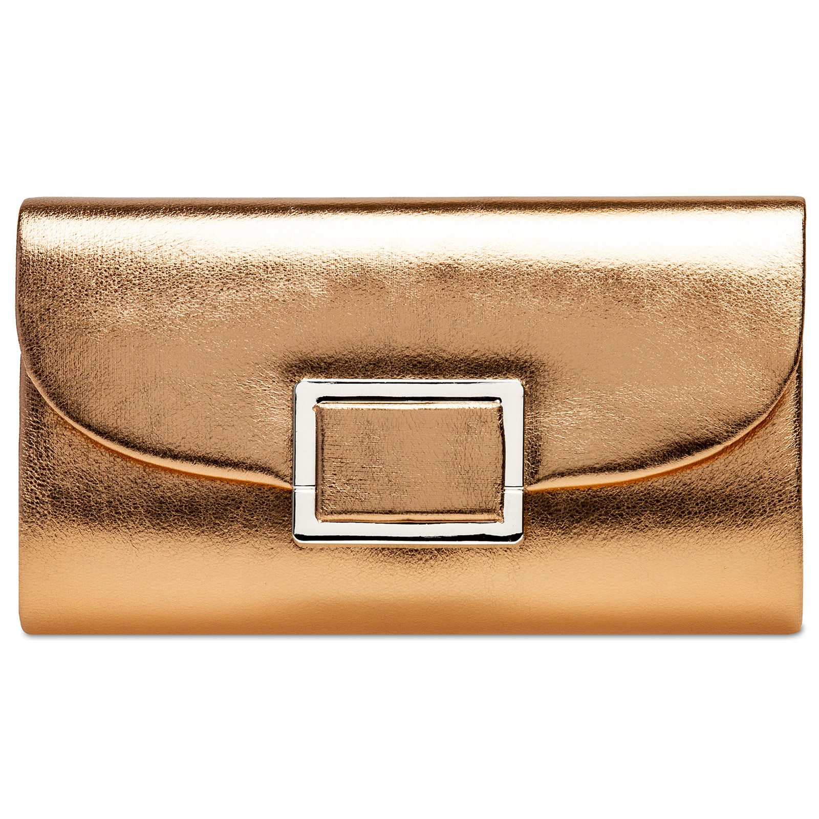 Caspar Clutch TA512 Damen Metallic Abendtasche günstig online kaufen