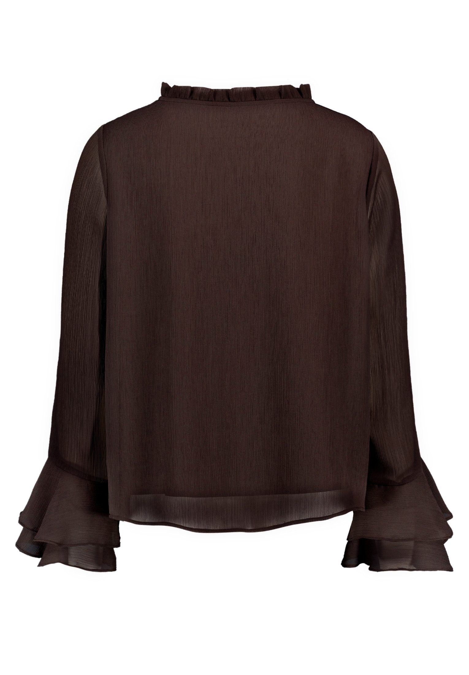 Cartoon Schlupfbluse Damen mit Volant