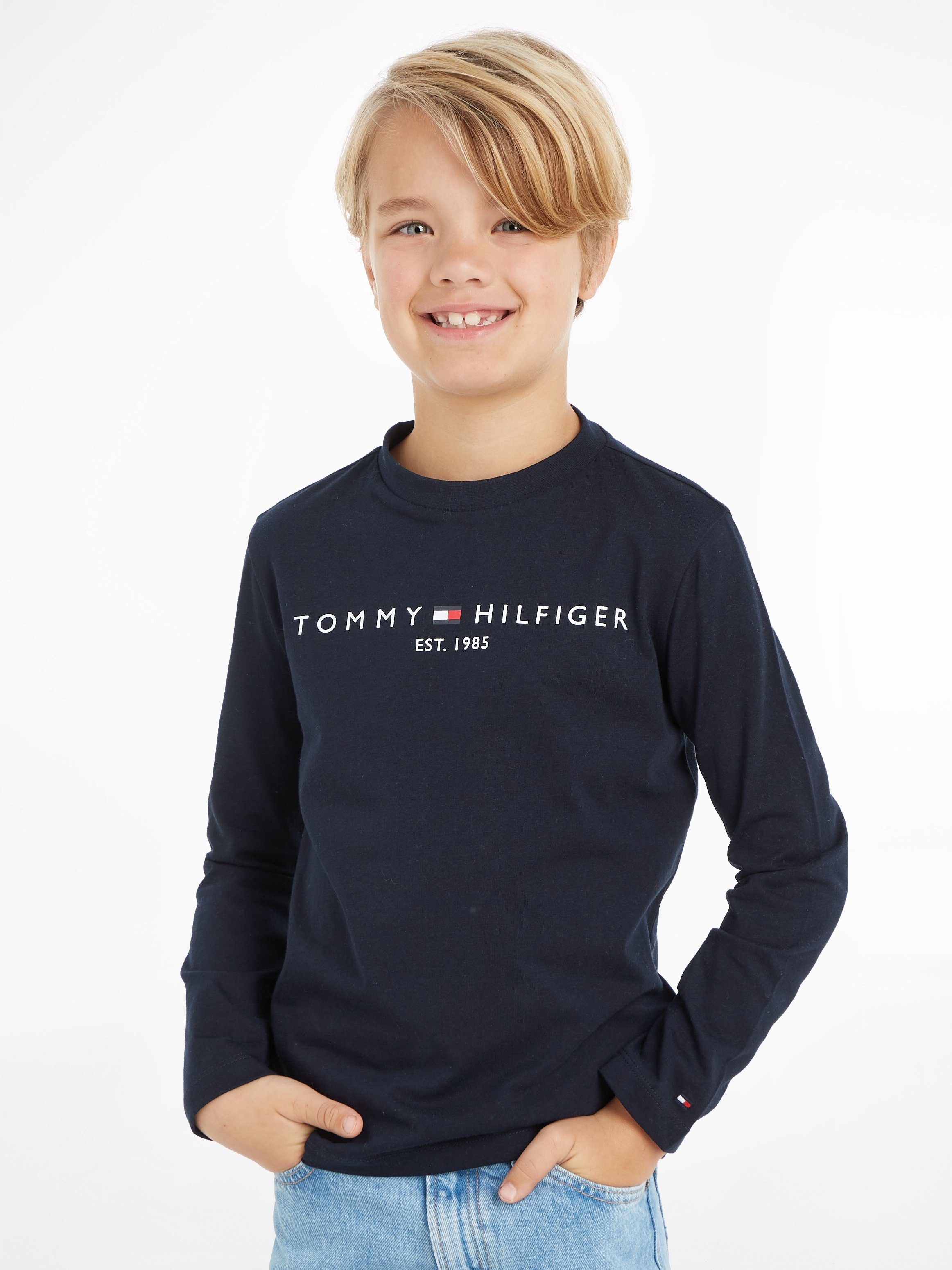 Tommy Hilfiger Langarmshirt U ESSENTIAL TEE günstig online kaufen