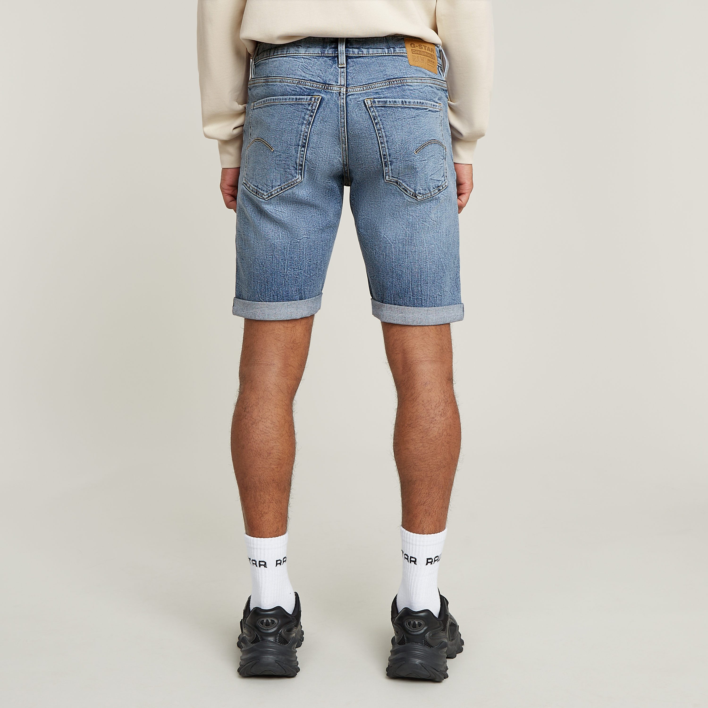 G-STAR Jeansshorts Mosa mit Umschlagsaum günstig online kaufen