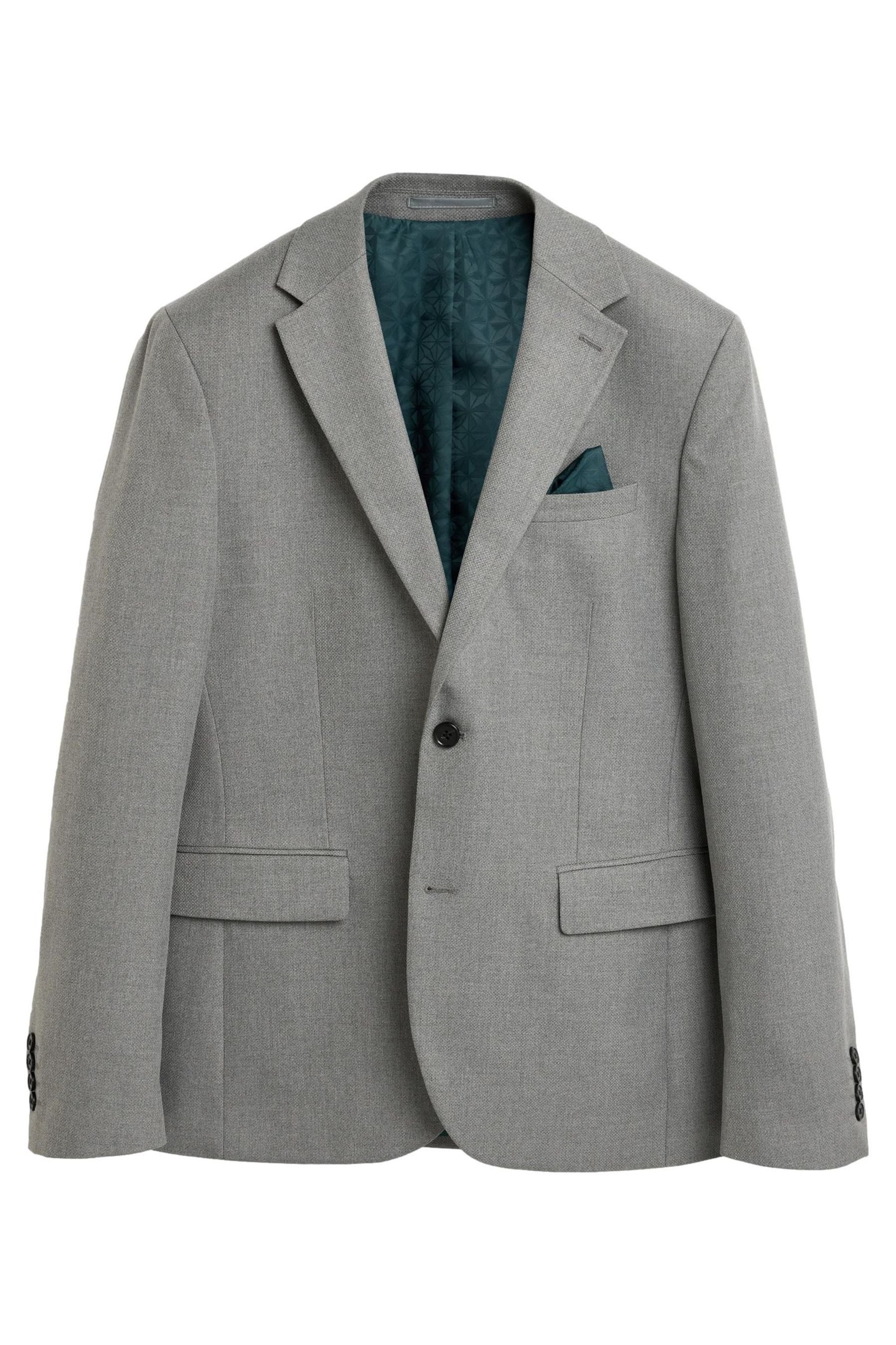Baukastensakko Schlichtes Slim Fit Anzugsakko