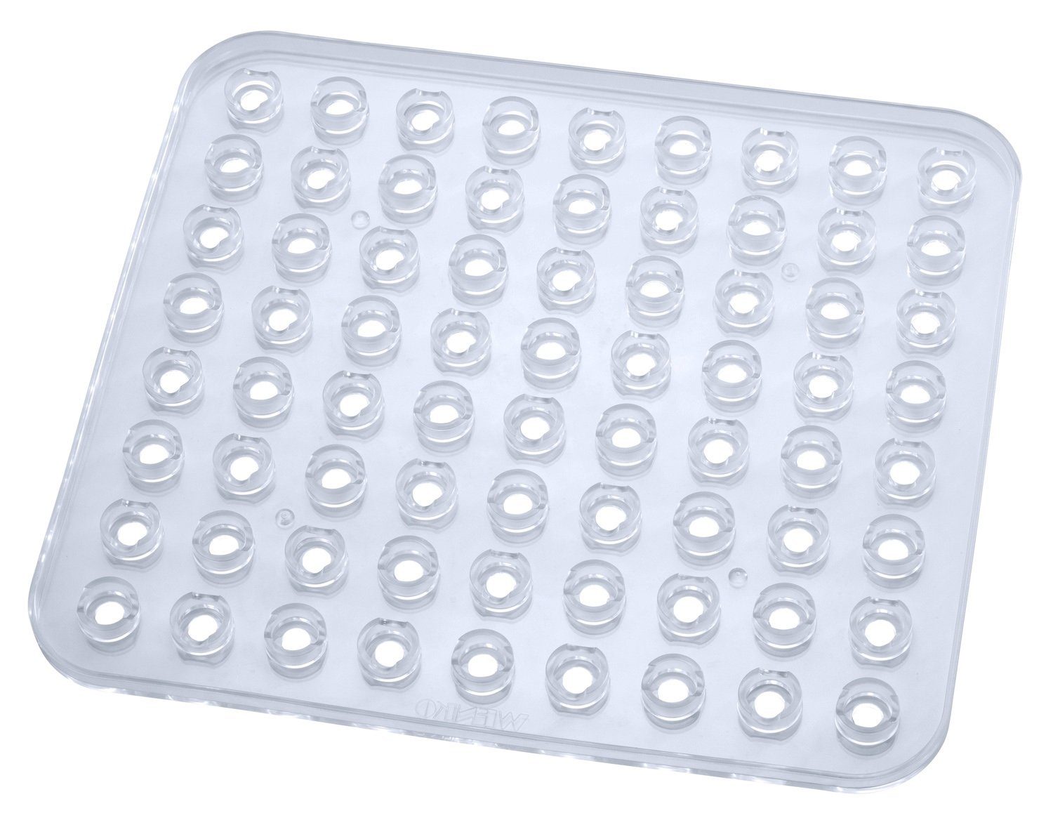 WENKO Abtropfmatte Spülbeckeneinlage KRISTALL, Transparent, B 31 cm