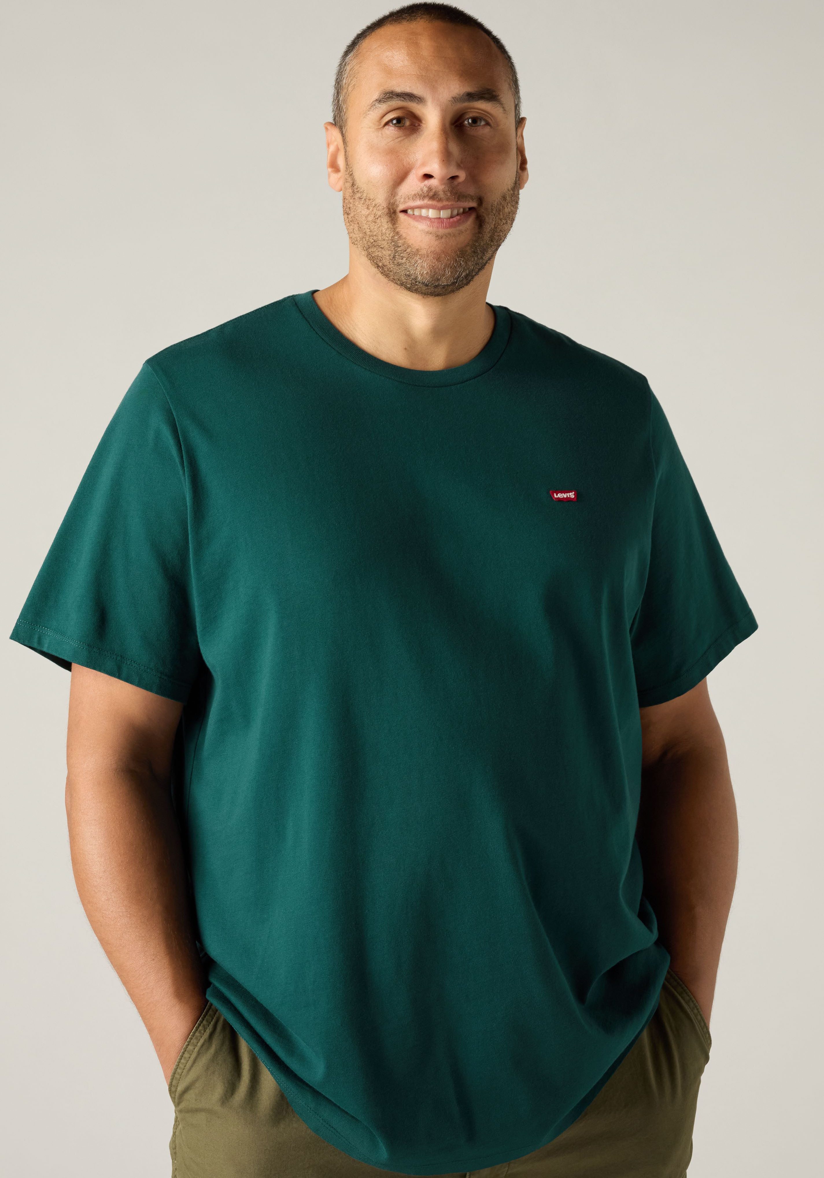 Levi's® Plus T-Shirt LE BIG ORIGINAL HM TEE mit Logo Stickerei