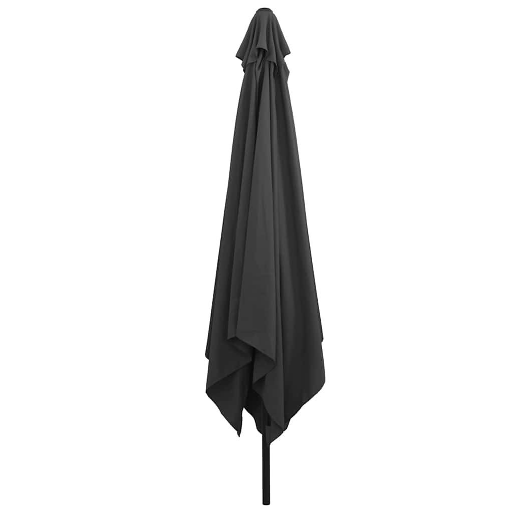 vidaXL Sonnenschirm Garten-Sonnenschirm Anthrazit 295 x 295 x 245 cm